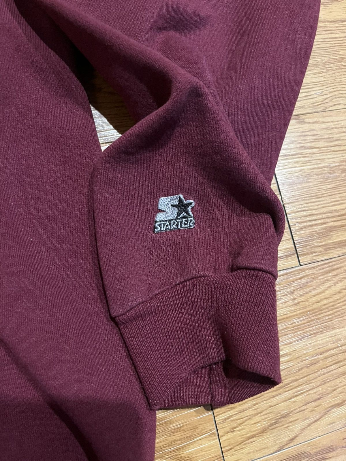 Starter vintage 90’s baggy and boxy maroon red starter crewneck Size US M / EU 48-50 / 2 - 3 Thumbnail