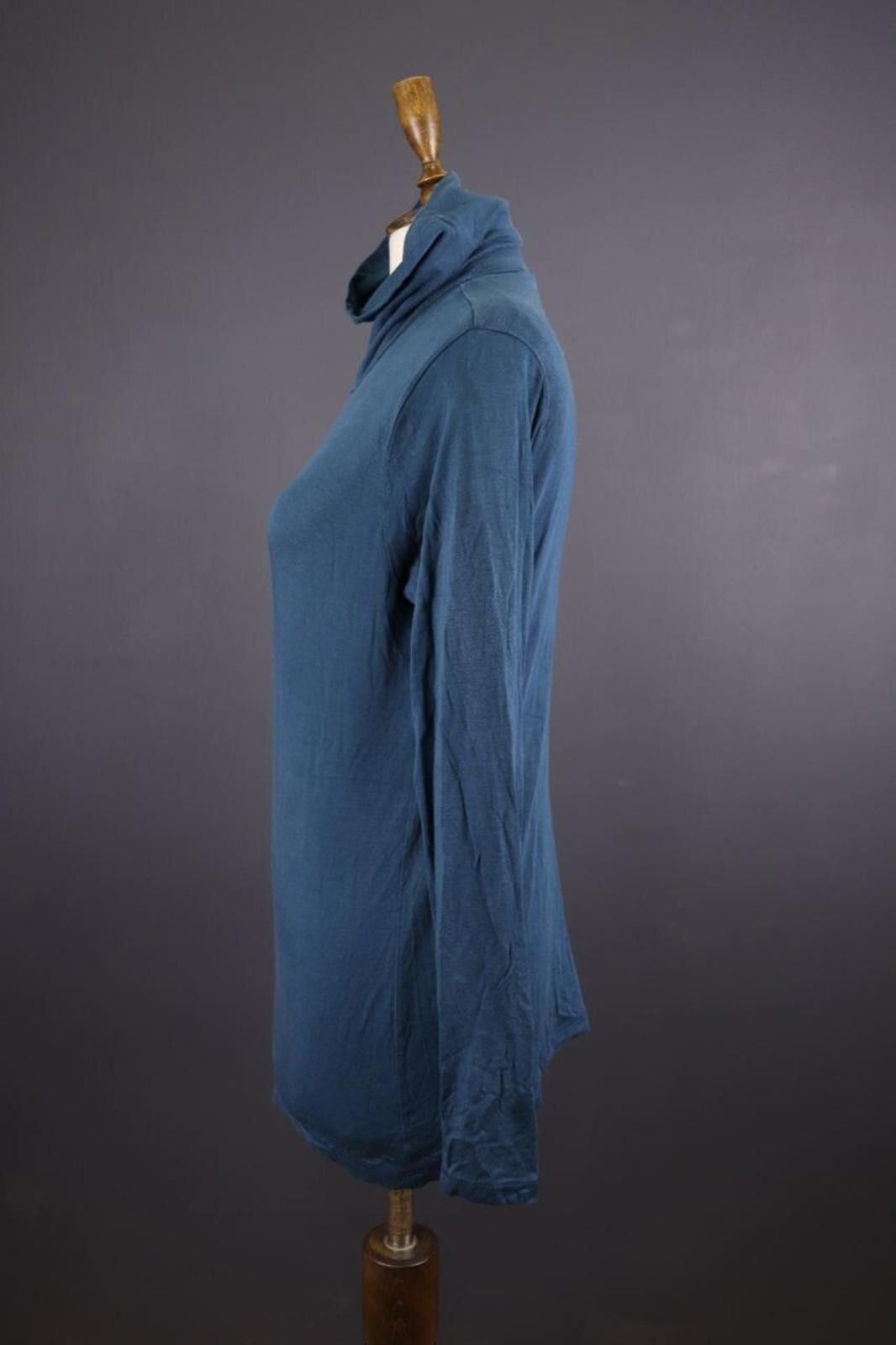 Designer Gudrun Sjoden Blue Bodycon Tunic Blouson Dress Size M Size M / US 6-8 / IT 42-44 - 4 Thumbnail