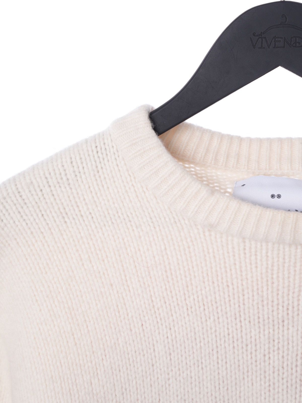 Edwin Edwin Japan Ellis Knit Wool Sweater Beige fits L Size US XL / EU 56 / 4 - 3 Thumbnail