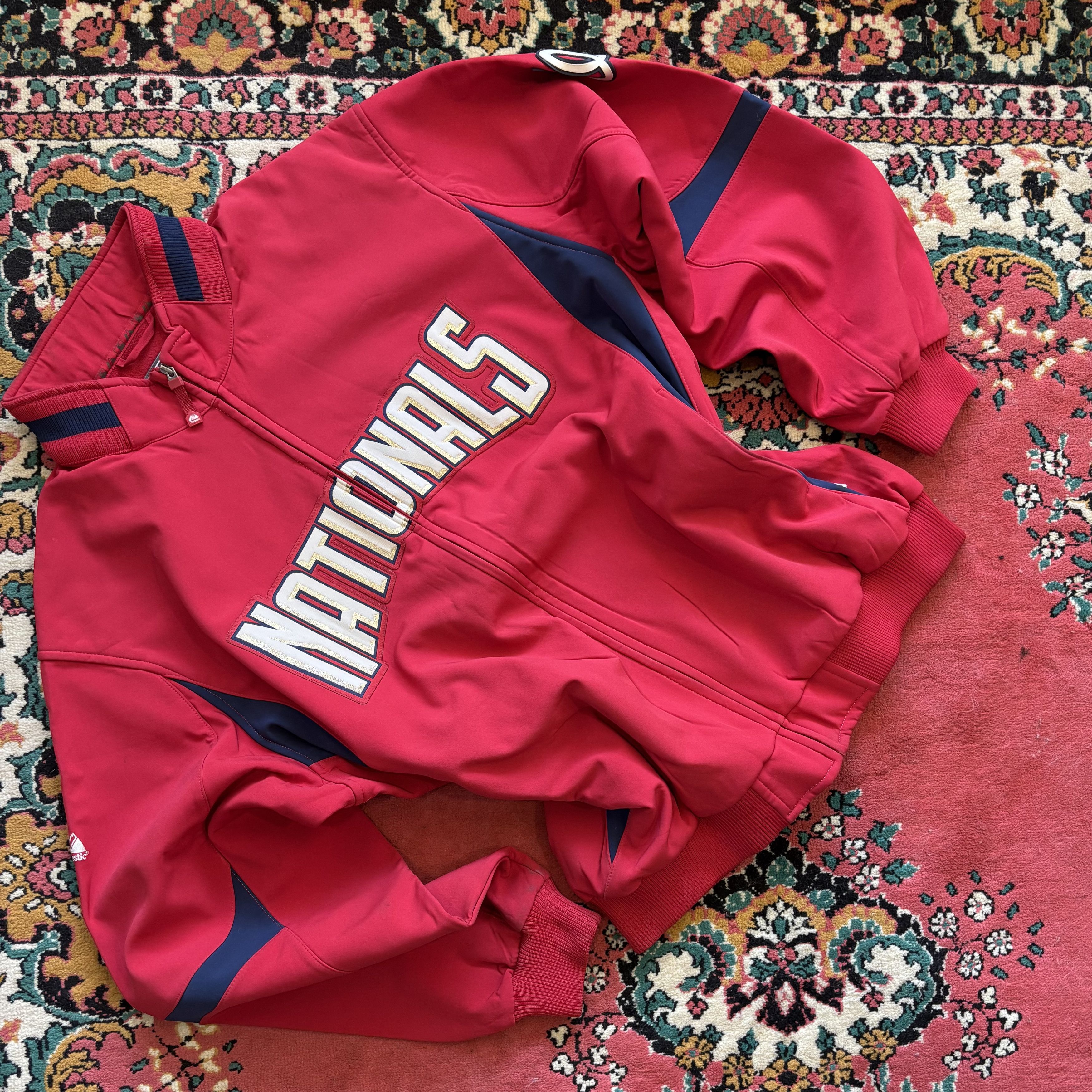 Majestic Vintage MLB Washington Nationals Jacket Size US XXL / EU 58 / 5 - 1 Thumbnail