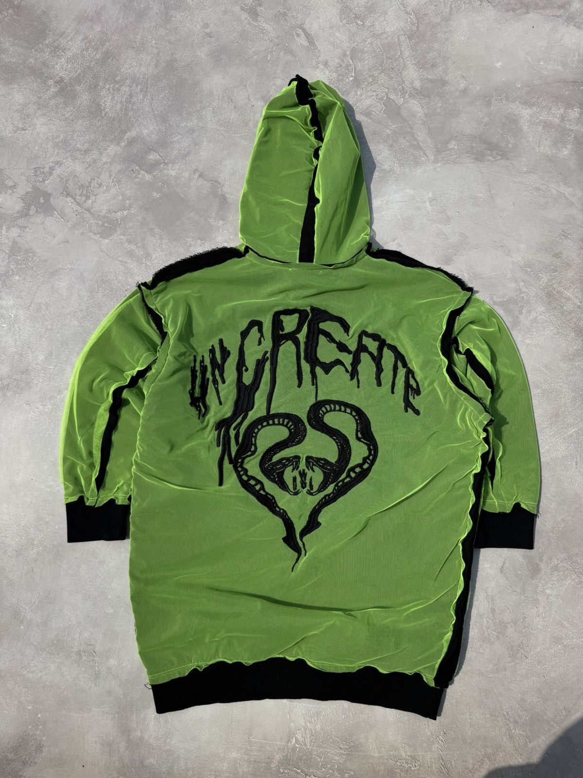 Diesel Uncreate Mash Avant-Garde Baggy Hoodie
