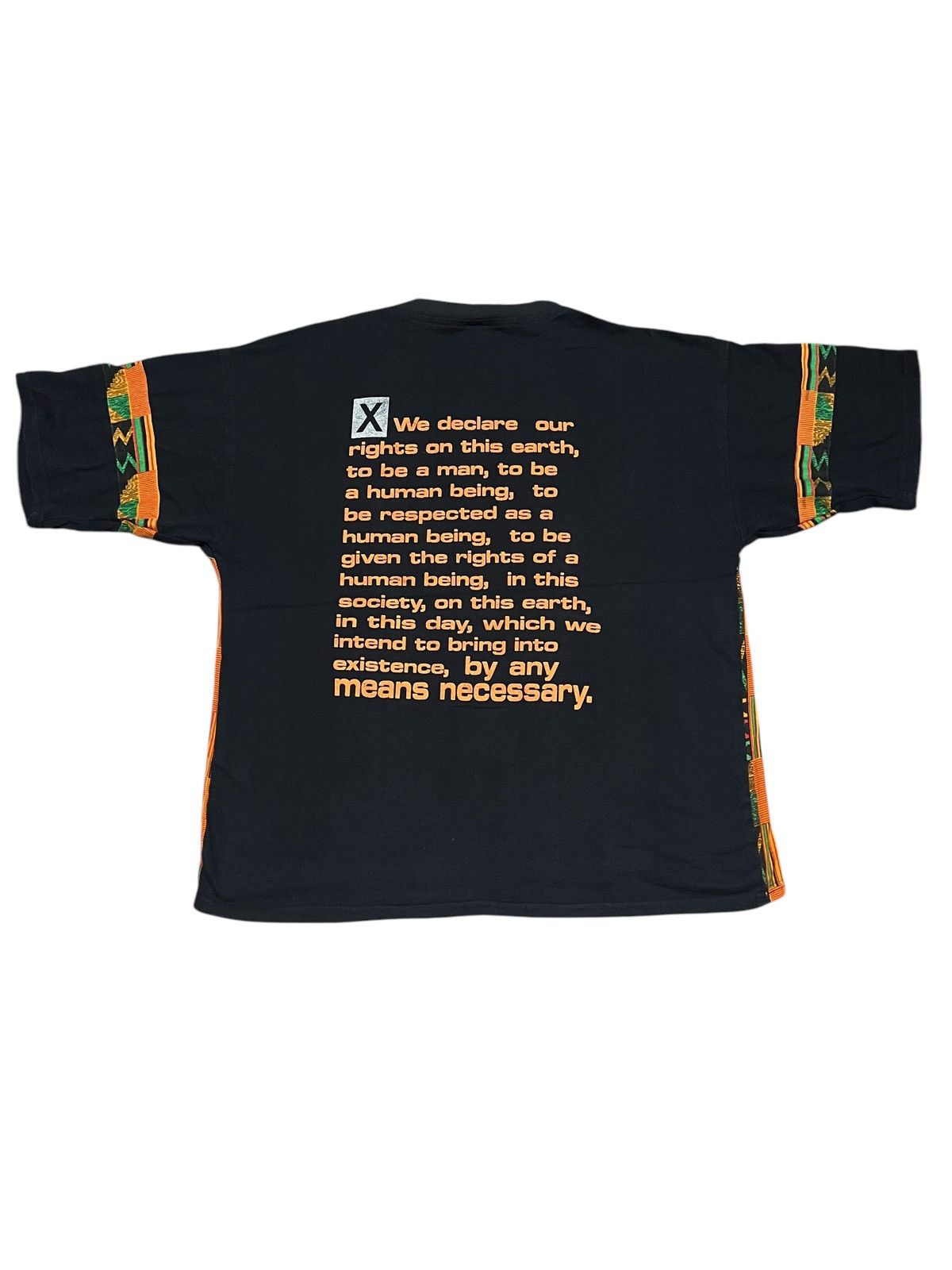 Vintage Vintage Malcolm X Tee Size US XXL / EU 58 / 5 - 2 Thumbnail