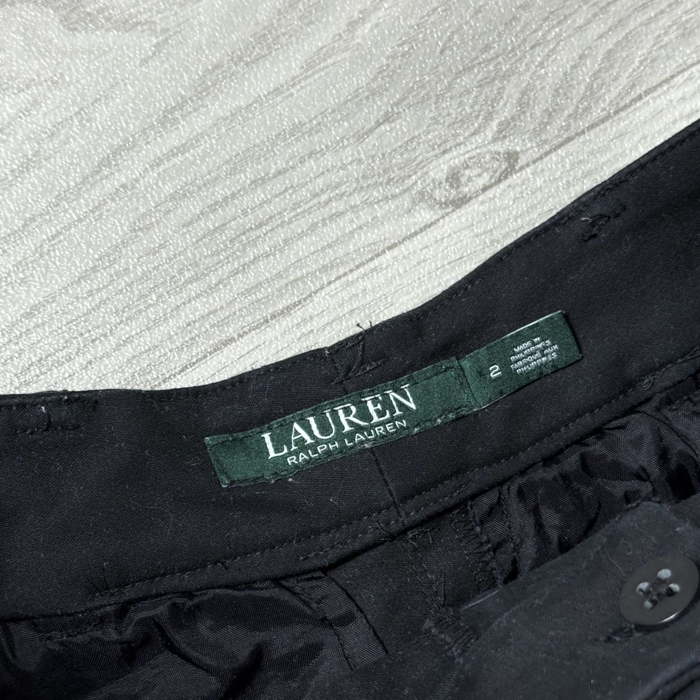 Lauren Ralph Lauren Vintage Lauren Ralph Lauren 90s Women's Formal Mini Shorts Size 26" / US 2 / IT 38 - 7 Thumbnail