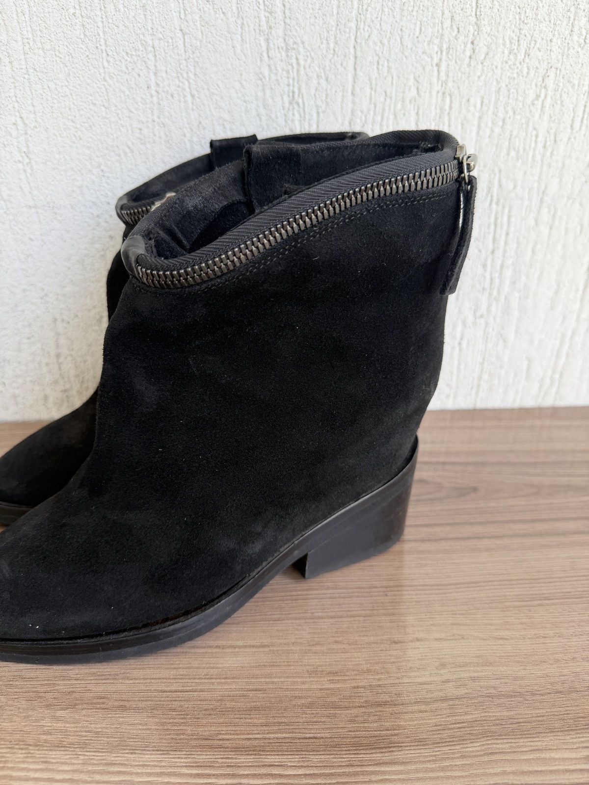 Cinzia Araia double zip wraparound wedge boots like isabel marant Size US 10 / IT 40 - 9 Thumbnail