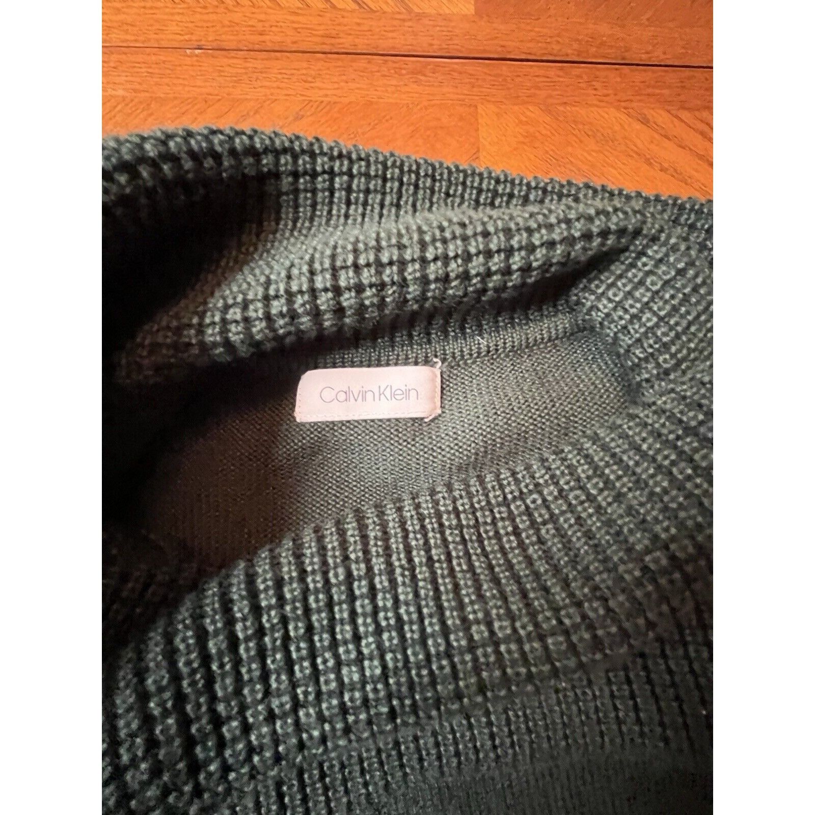 Calvin Klein calvin klein womans sweater size XL green turleneck soft pul Size XL / US 12-14 / IT 48-50 - 2 Thumbnail
