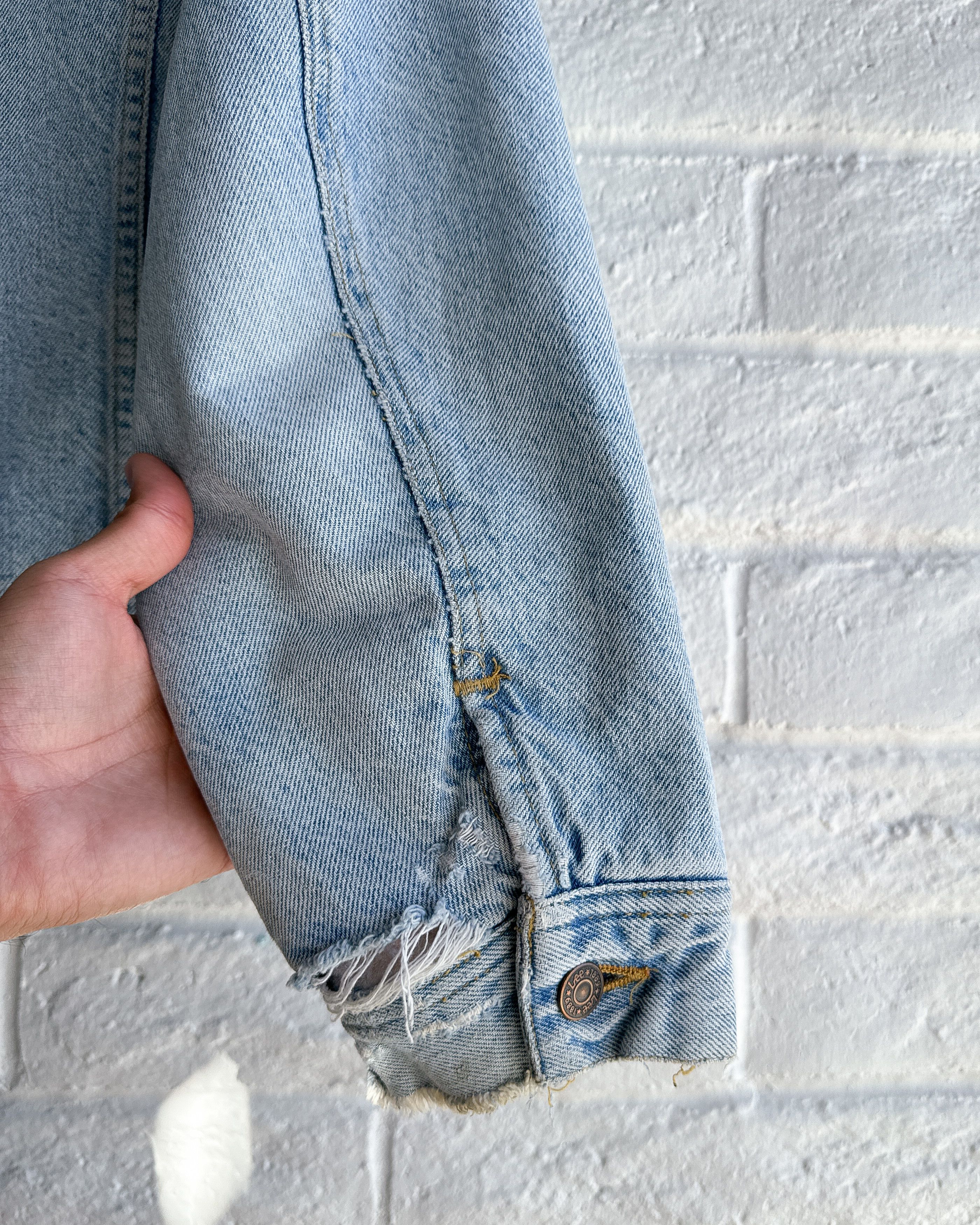 Vintage Vintage 80s Lee Denim Trucker Jacket Men's XL Blanket Lined Size US XL / EU 56 / 4 - 11 Thumbnail