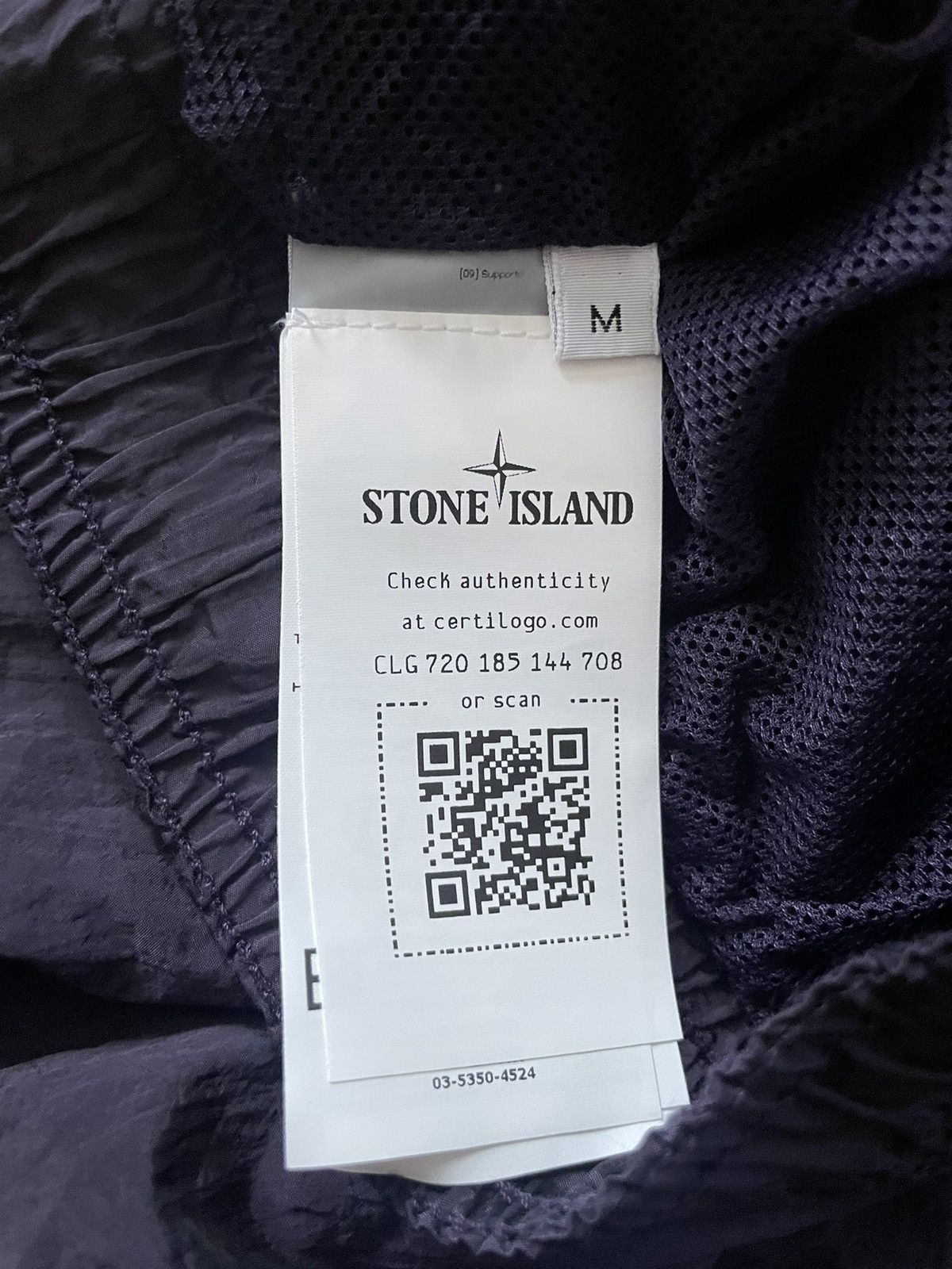 Stone Island Stone Island Nylon Metal Shorts Ink Purple Size US 32 / EU 48 - 5 Thumbnail