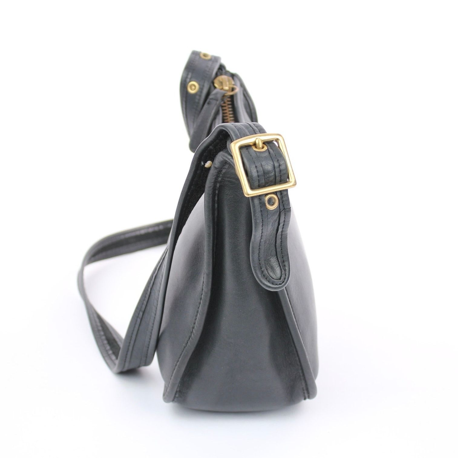 Coach Coach Vintage Legacy Black Leather Bag Size ONE SIZE - 5 Thumbnail