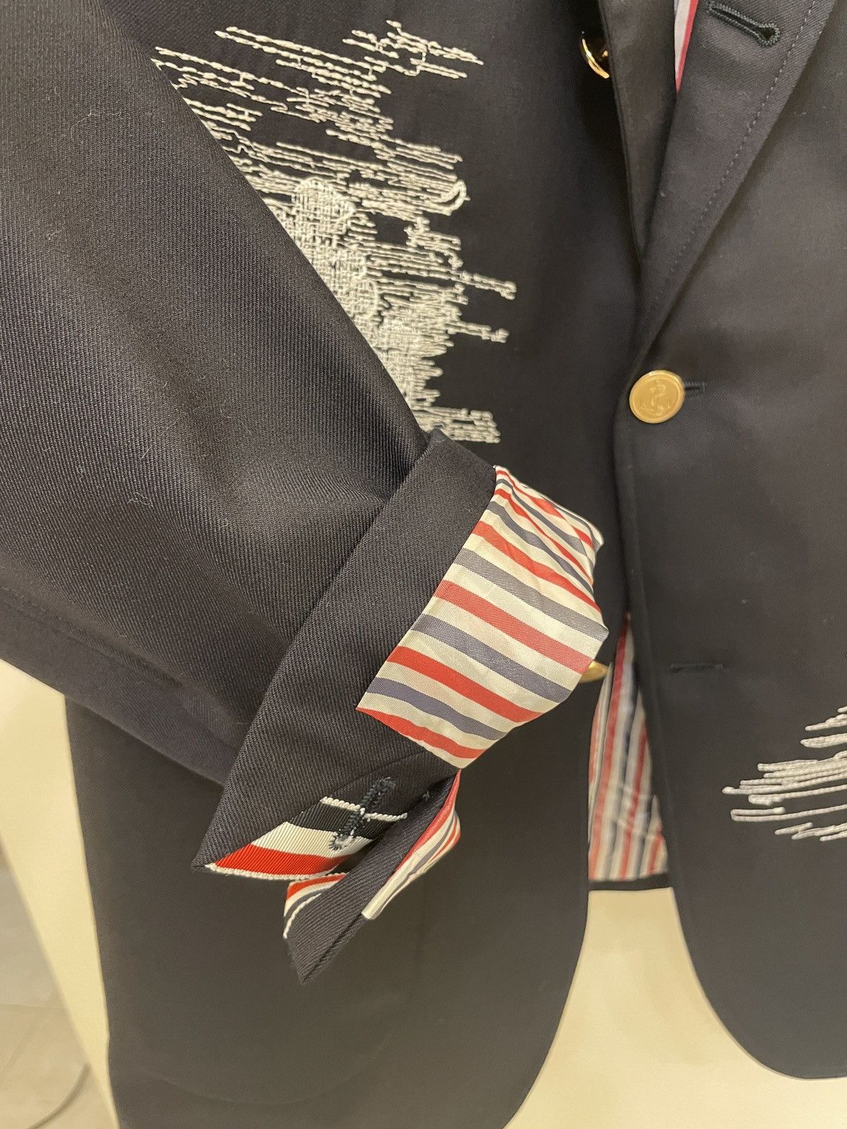 Thom Browne Thom Browne plain stitch blazer Size 50R - 7 Thumbnail