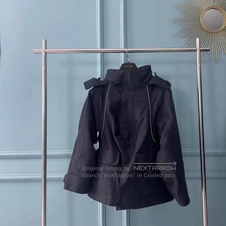 Balenciaga Balenciaga Back logo parka Size XXS / US 00 / IT 34 - 1 Thumbnail