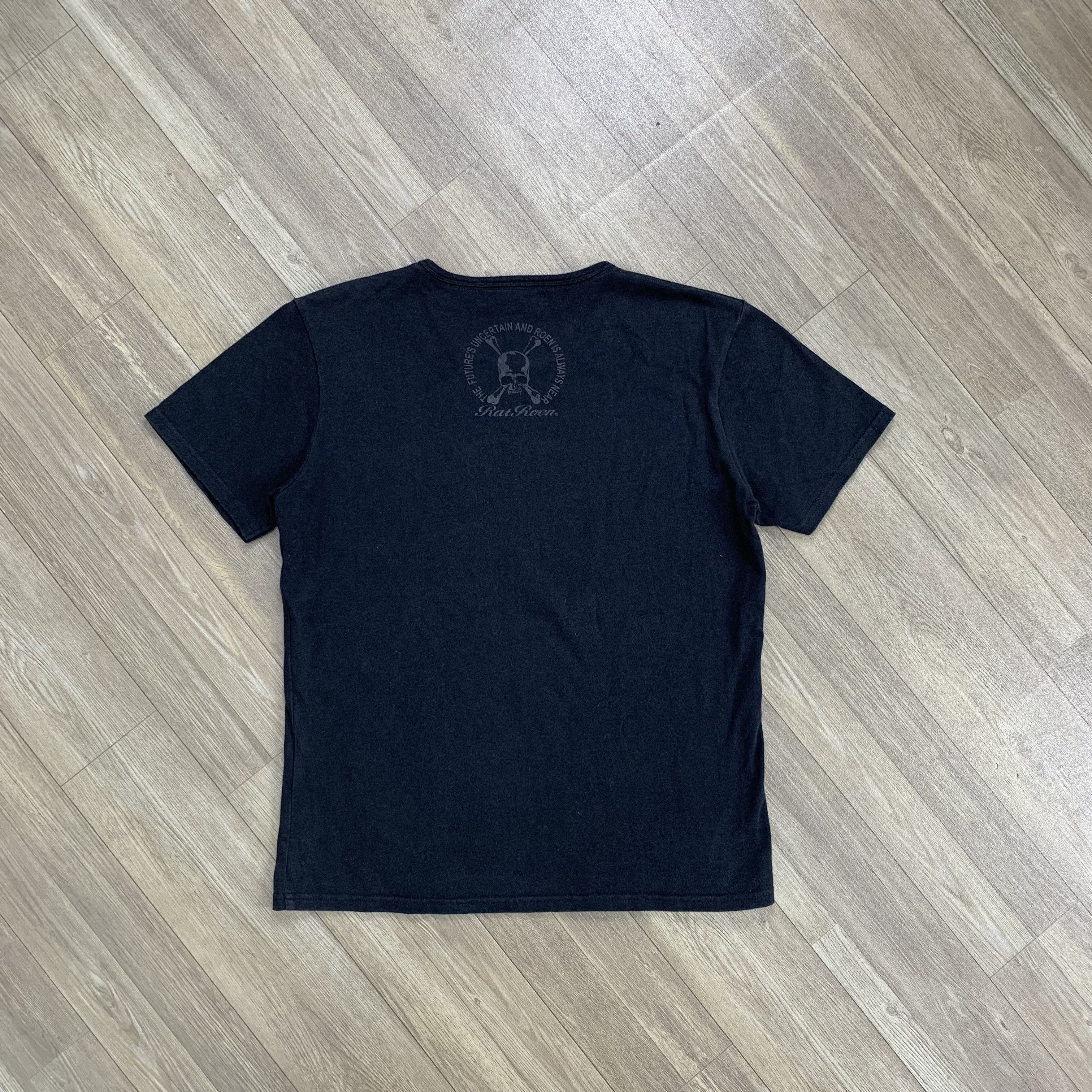 Japanese Brand 2000’s Rat Roen Skull Tee Punk Gothic LGB Style Size US L / EU 52-54 / 3 - 7 Thumbnail