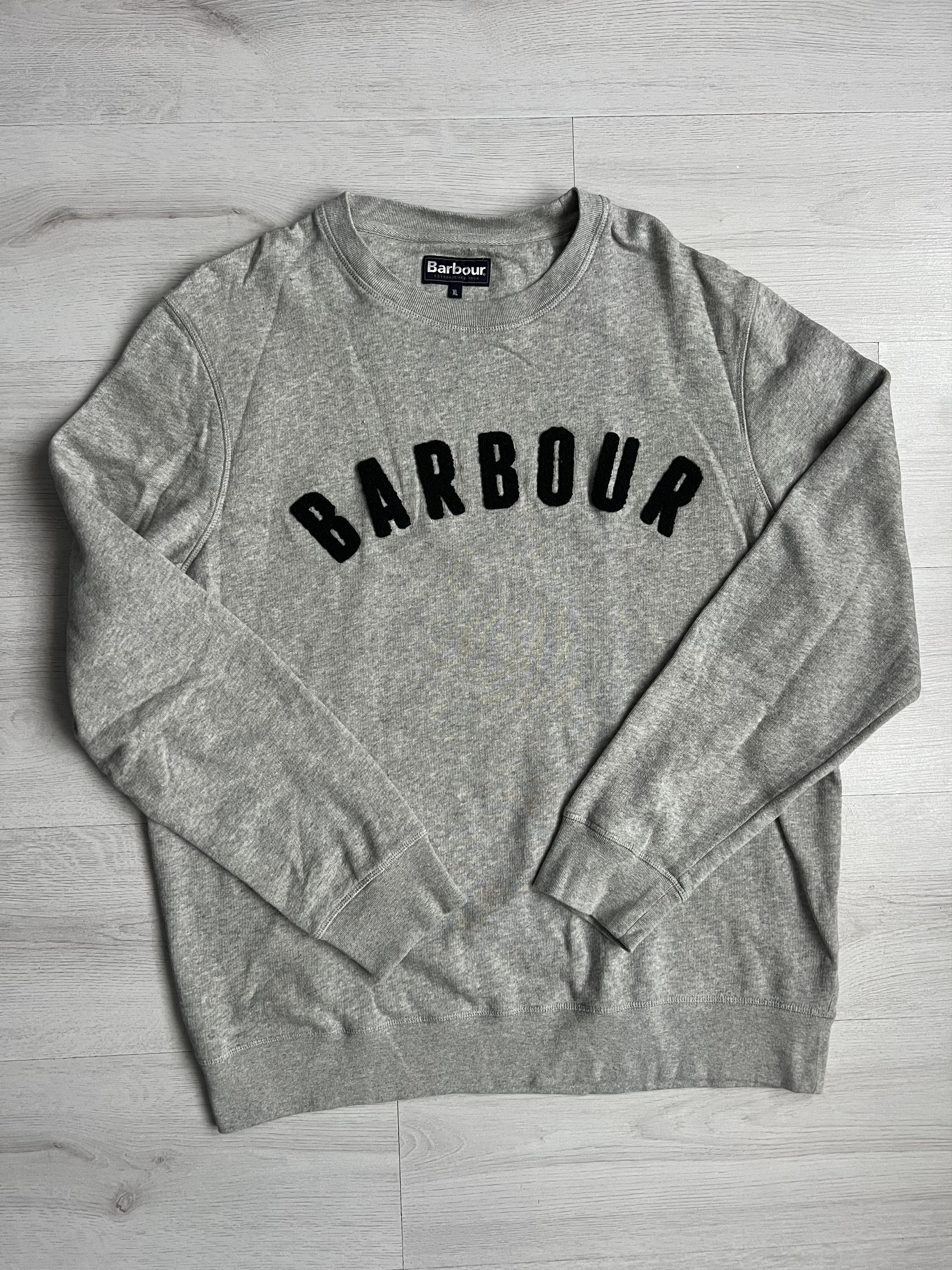 Barbour Barbour Prep Logo Crew Sweatshirt Grey Marl Size US XL / EU 56 / 4 - 2 Thumbnail