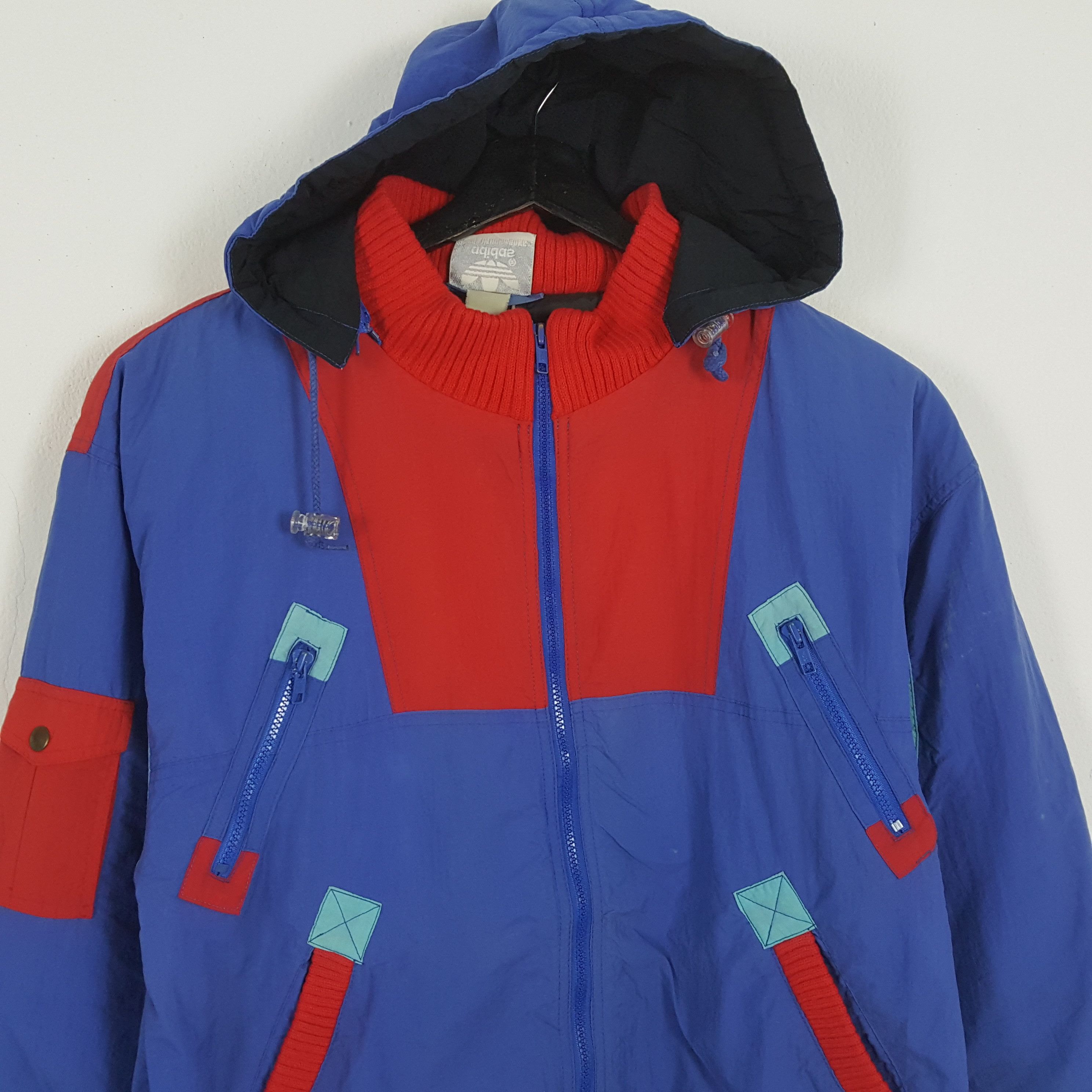 Adidas × Vintage ADIDAS Rare Design Winter Style Jacket Size US L / EU 52-54 / 3 - 2 Thumbnail
