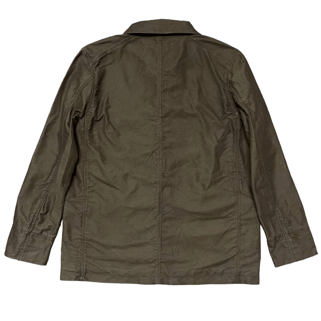 Japanese Brand Vintage Remodel Connect Modified Chore Coat Size US L / EU 52-54 / 3 - 12 Thumbnail