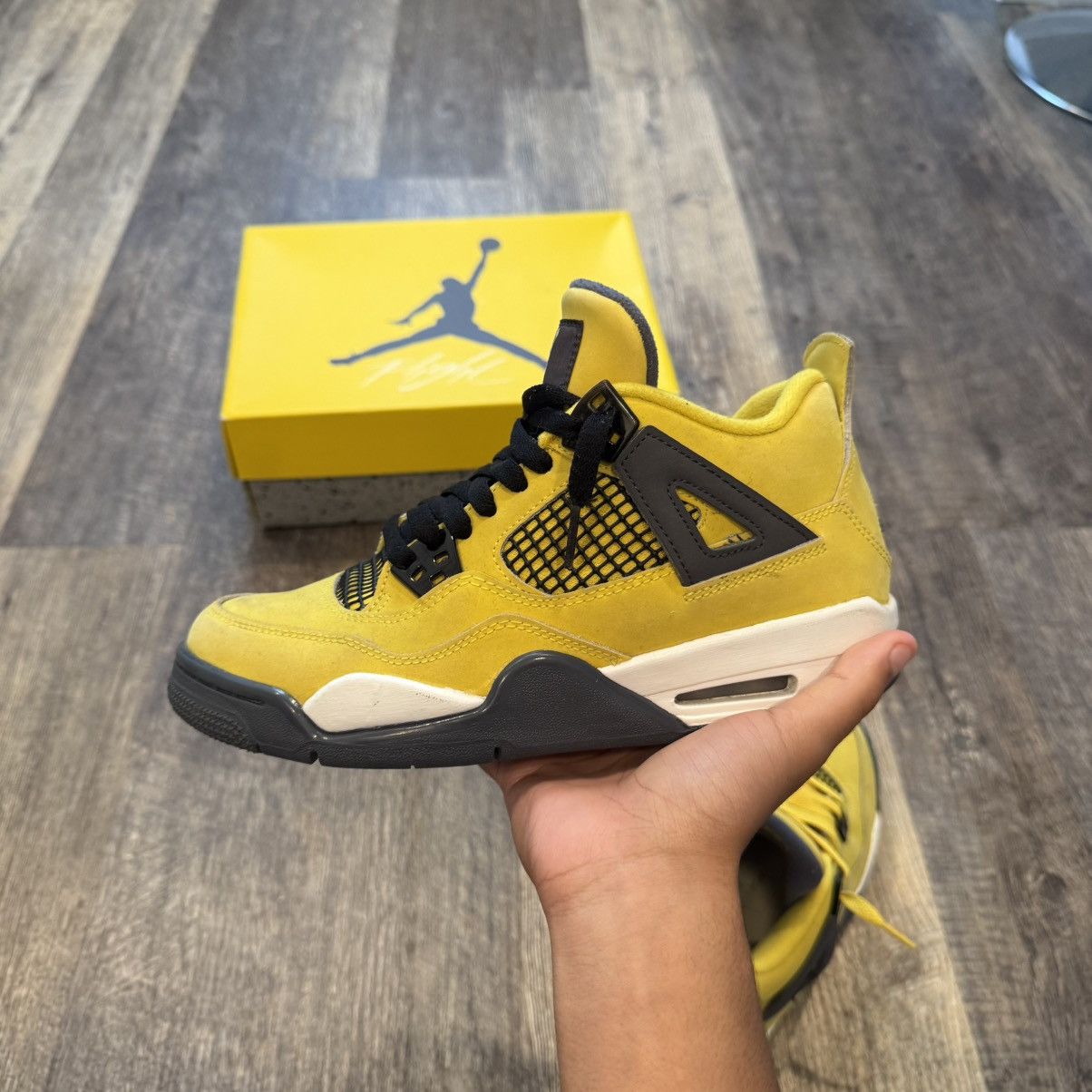 Jordan Brand Jordan 4 retro lightning Size US 5.5 / IT 35.5 - 3 Thumbnail