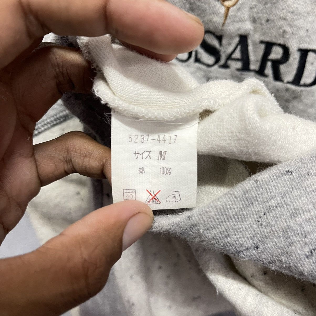 Trussardi Vintage 1990s Trussardi Mock Neck Pullover Sweatshirt Size US M / EU 48-50 / 2 - 9 Thumbnail