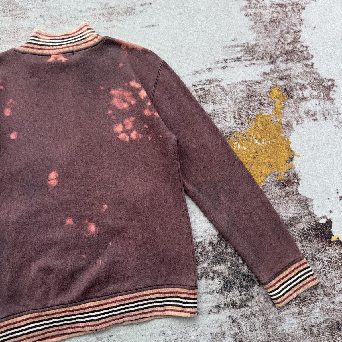 Burberry VINTAGE BURBERRY CUSTOM-MADE BLEACHED ZIP JACKET RARE Size US S / EU 44-46 / 1 - 8 Thumbnail