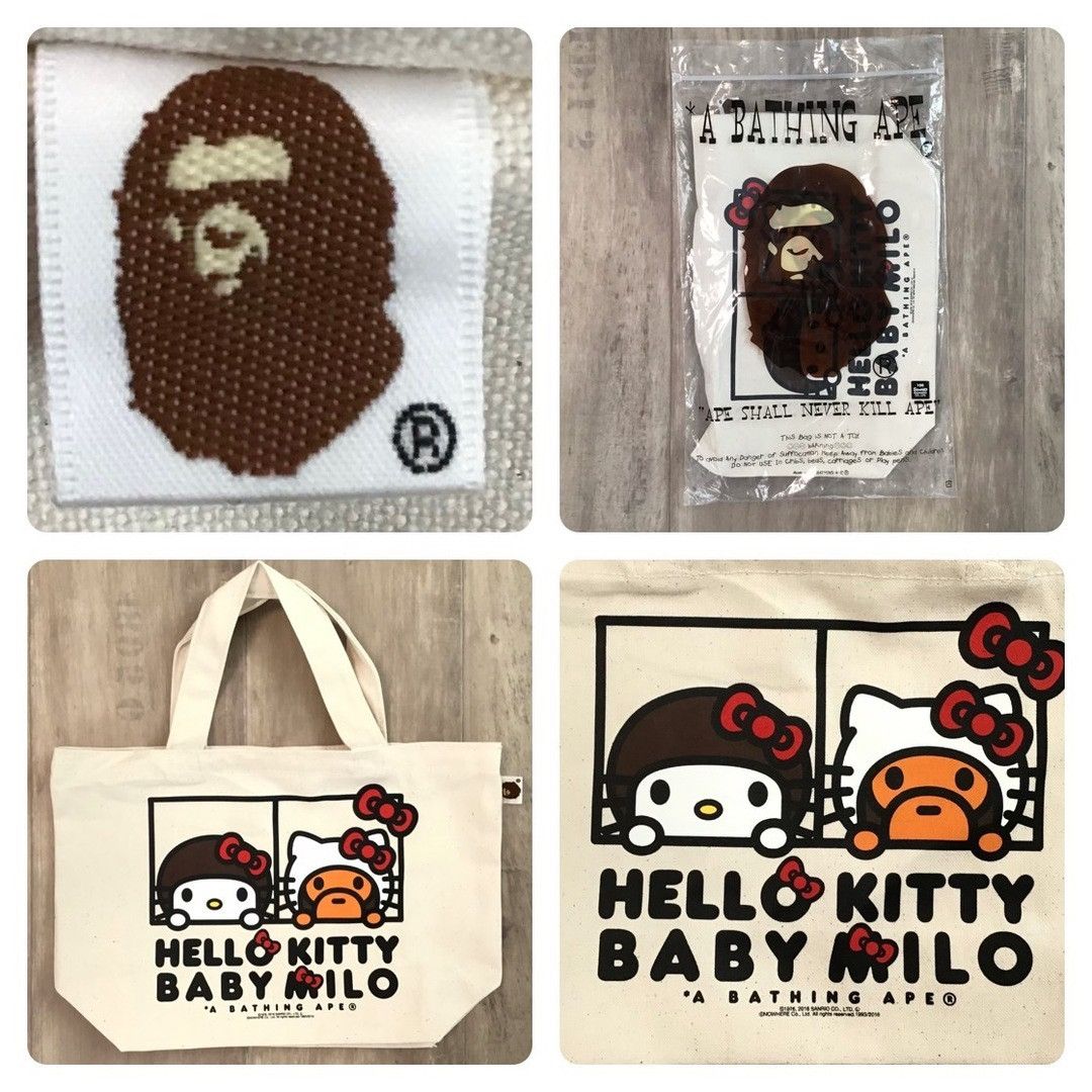 Bape BAPE × Sanrio Hello Kitty Milo tote bag a bathing ape NIGO Size ONE SIZE - 6 Thumbnail