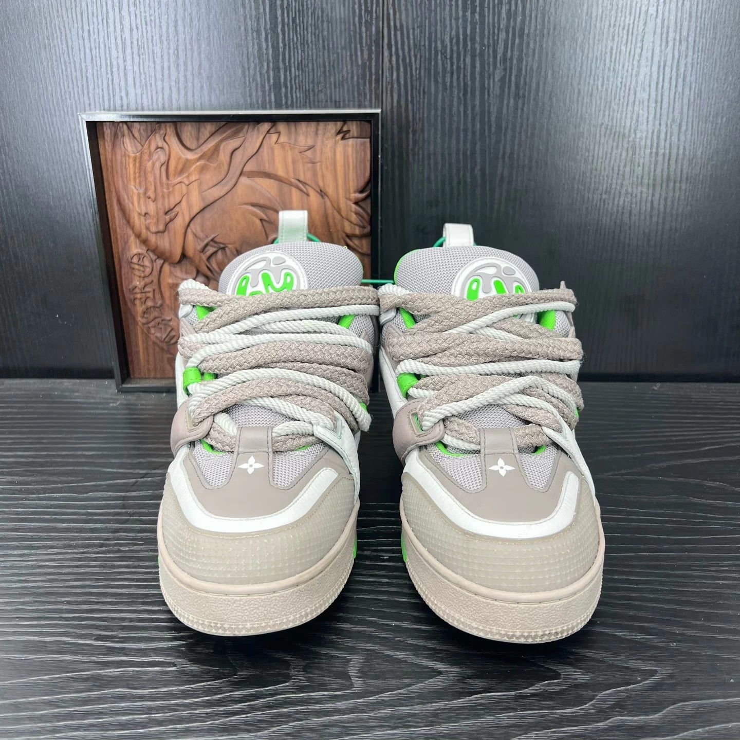 Louis Vuitton LV Skate Shoes Gray 7/41 New Box Size US 8 / EU 41 - 4 Thumbnail