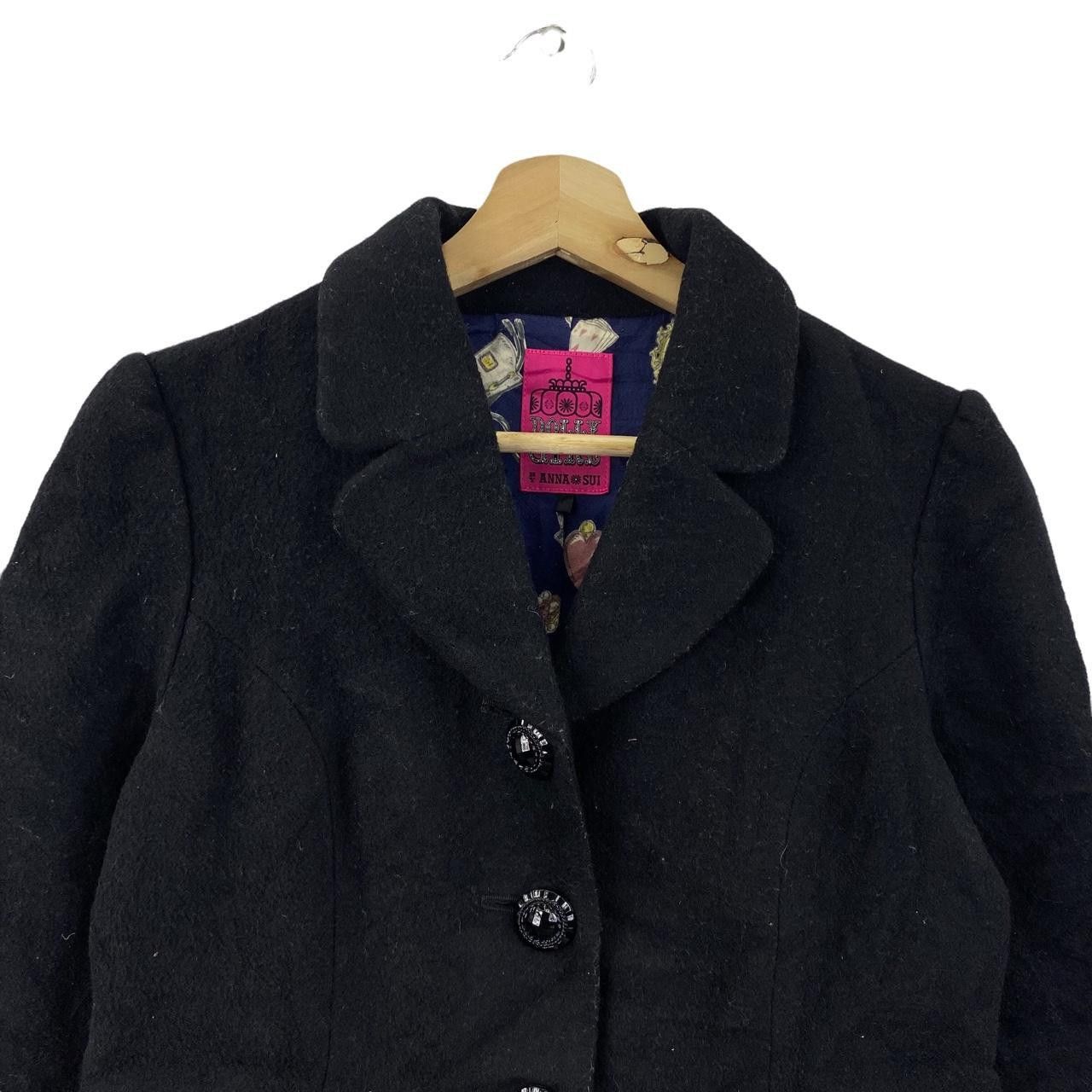 Anna Sui Vtg ANNA SUI LONDON Dolly Girl Designer Jacket Parka Trench Size M / US 6-8 / IT 42-44 - 3 Thumbnail