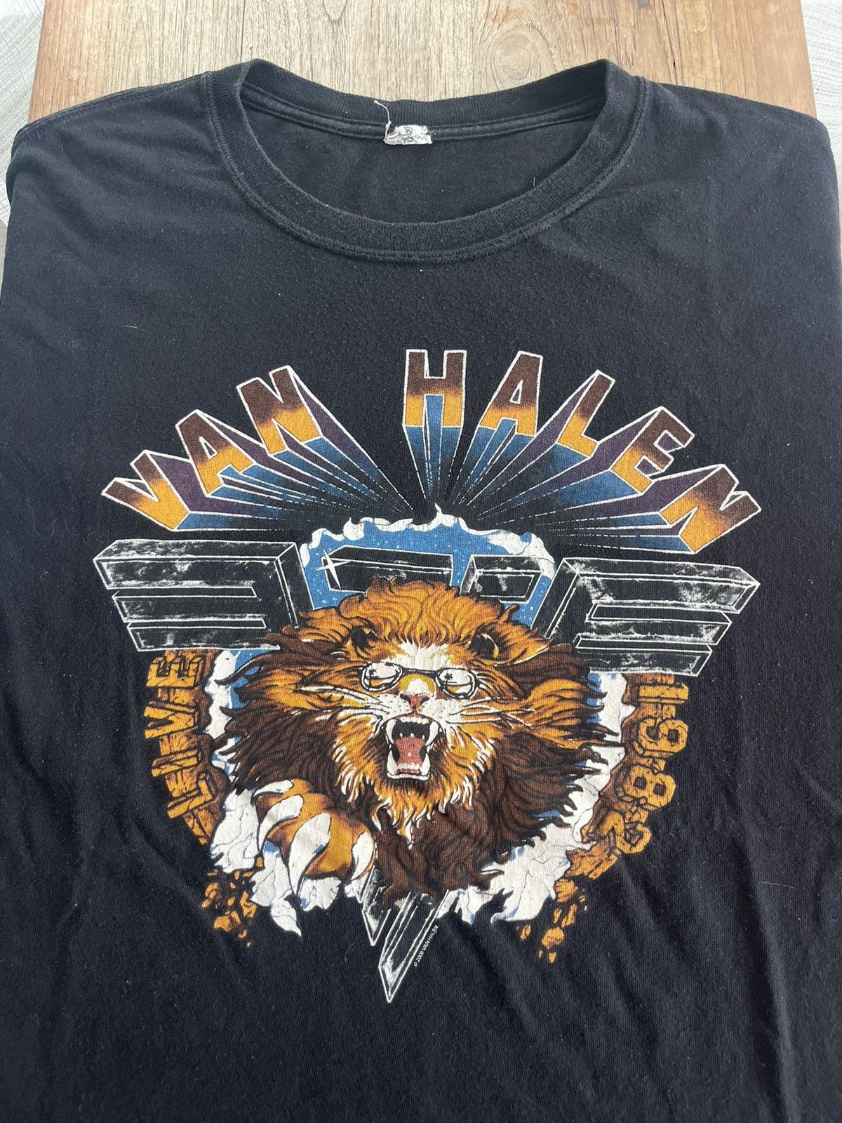 Vintage Vintage VAN HALEN 2008’s T-shirt ( XXXL) Anvil Blue Size US XXL / EU 58 / 5 - 3 Thumbnail