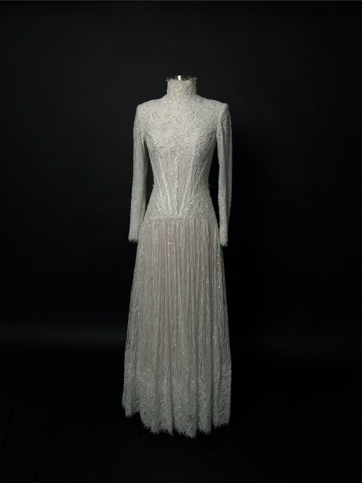 Other Preloved US 4 Anna Augusta Custom Made Evening Gown Size S / US 4 / IT 40 - 2 Thumbnail