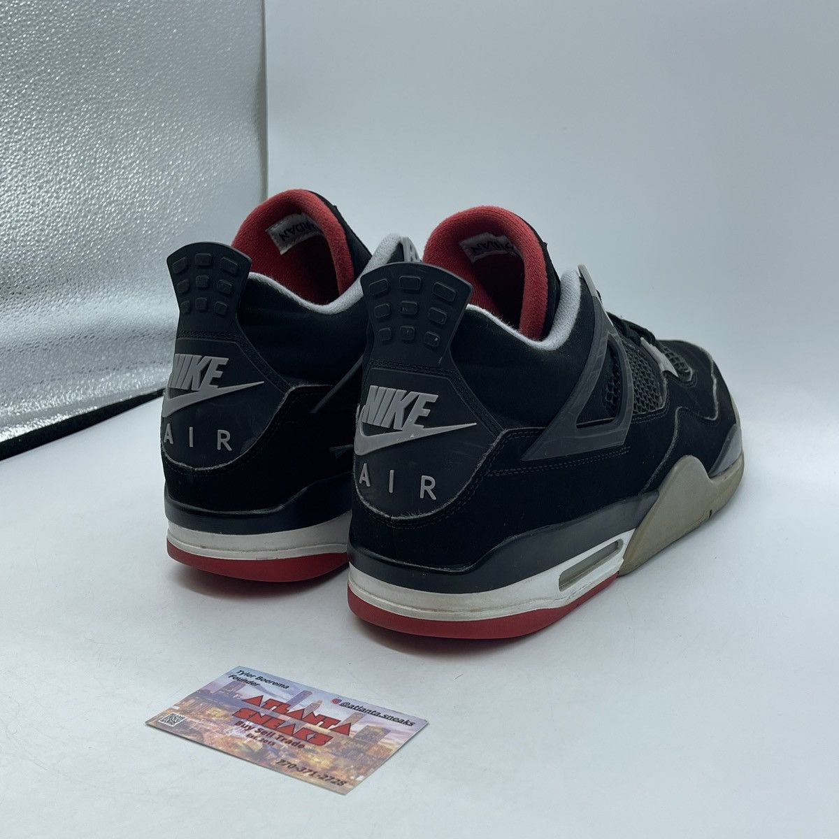 Jordan Brand Air Jordan 4 bred Size US 12 / EU 45 - 5 Thumbnail