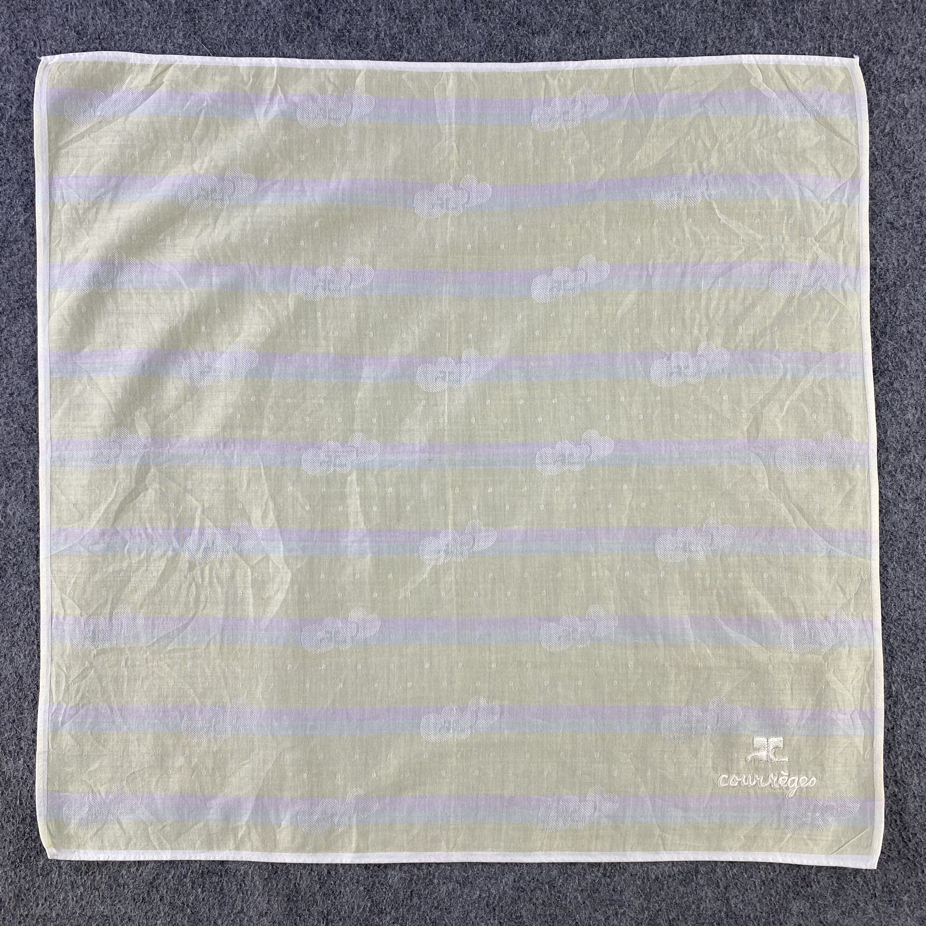 Courreges Courreges Handkerchief/Neckerchief/Bandana HC900 Size ONE SIZE - 1 Thumbnail