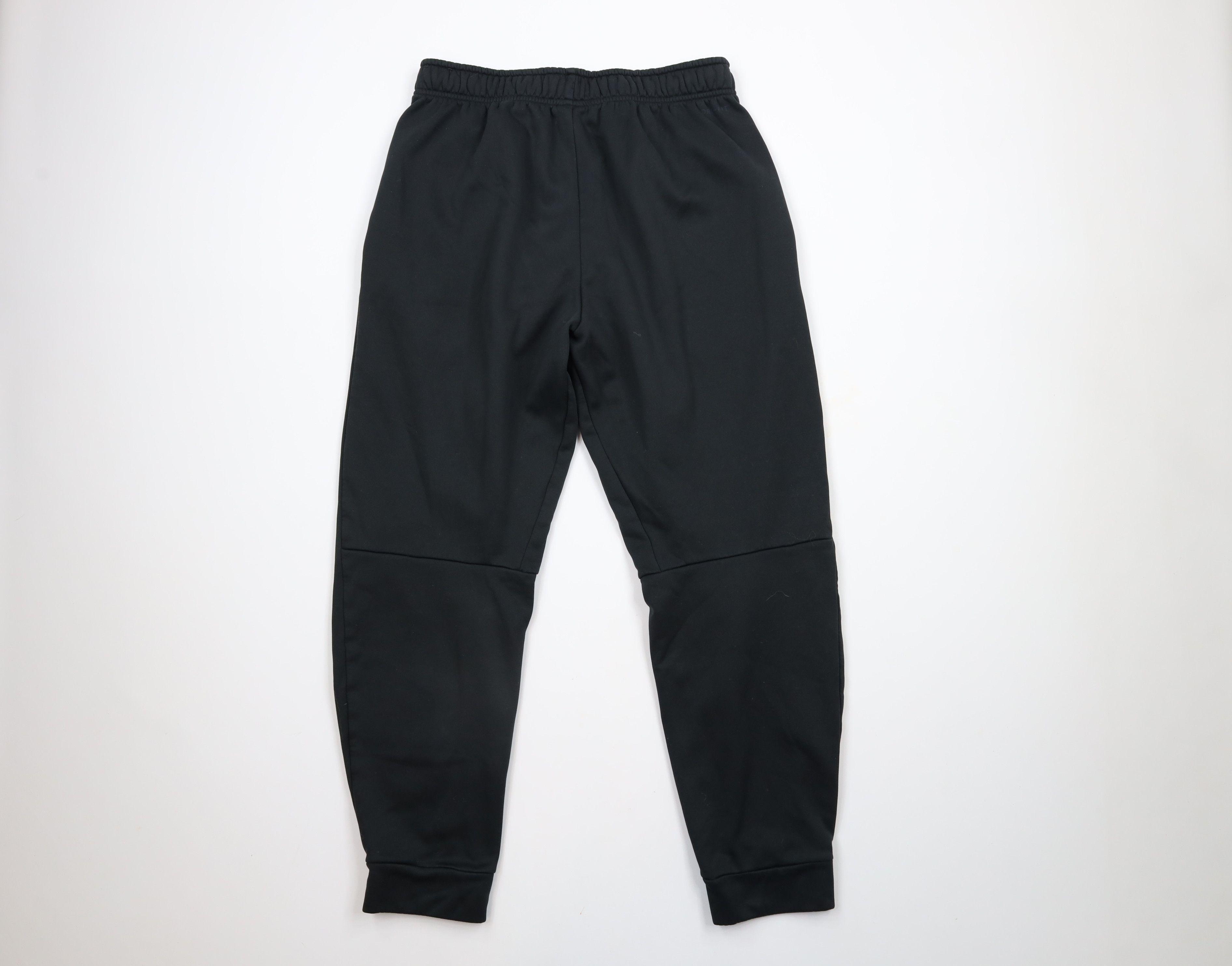 Nike × Vintage Vintage Nike Mini Swoosh Cuffed Sweatpants Joggers Black Size US 36 / EU 52 - 8 Thumbnail