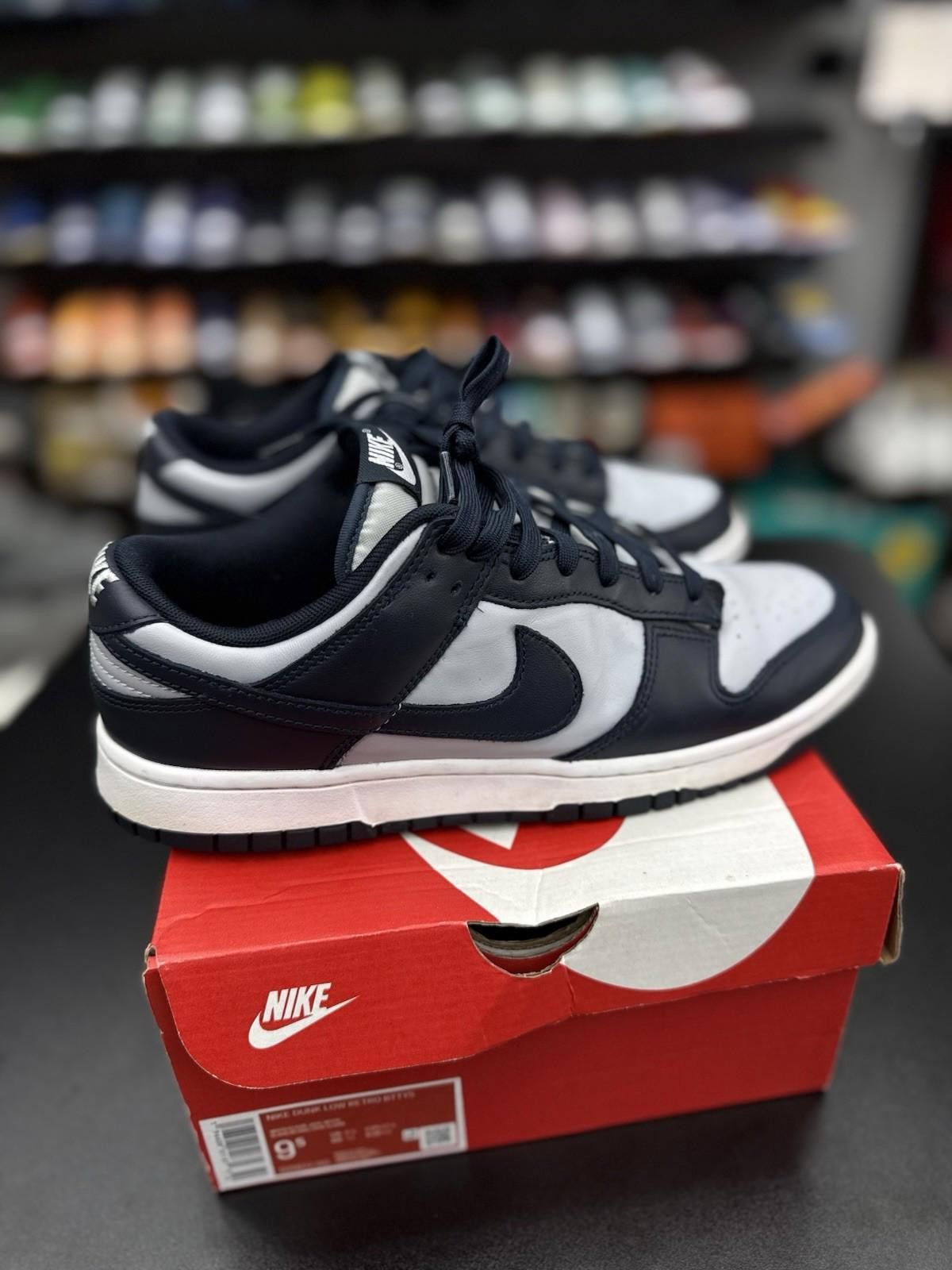 Nike Nike Dunk Low Georgetown 2021 DD1391-003 Men’s - SIZE 10 Size US 10 / EU 43 - 2 Thumbnail