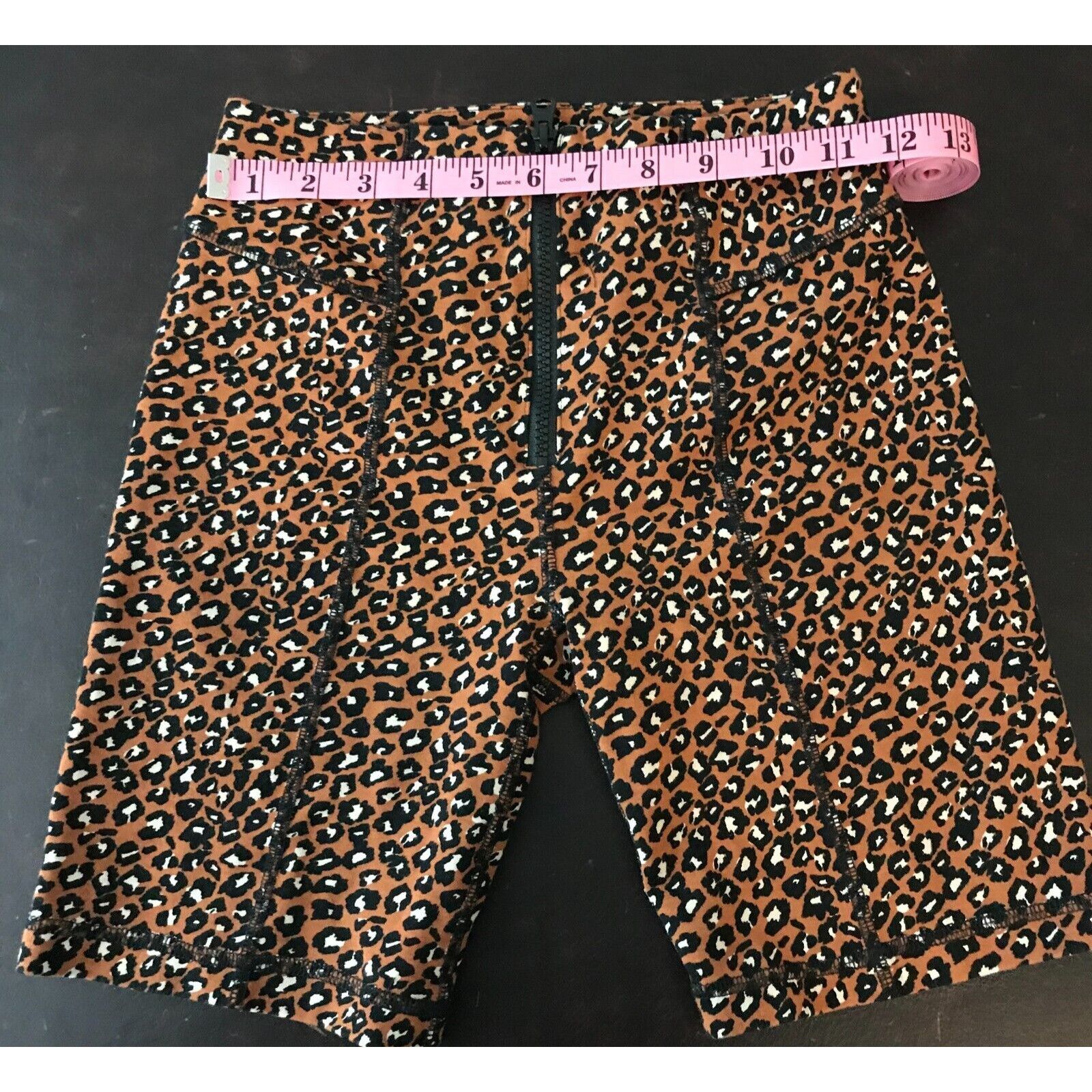 Free People Free People Women's Lucky Strike Leopard Print Biker Shorts Size 25" / US 0 / IT 36 - 3 Thumbnail