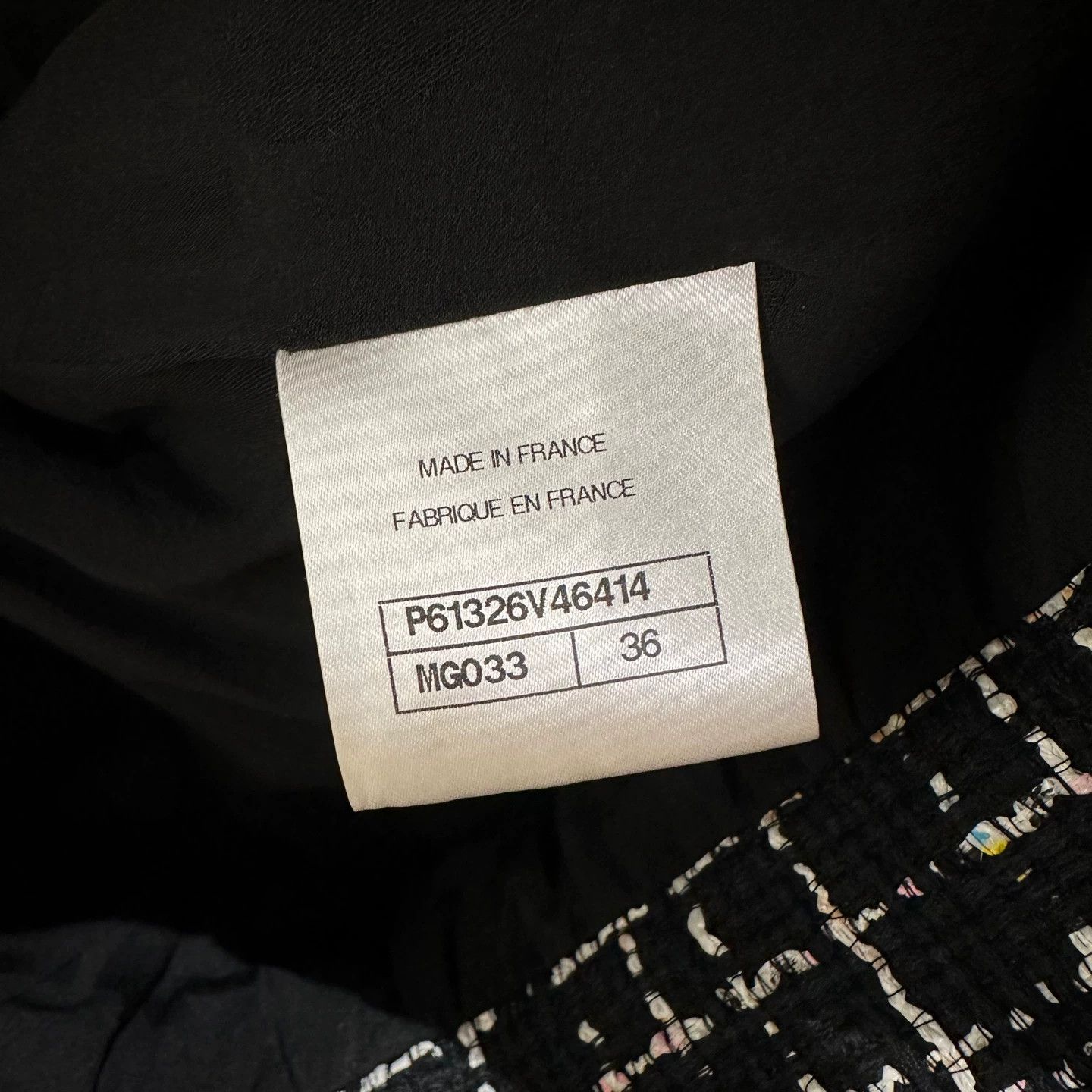 Chanel Chanel May270 Beach Stand-Collar Tweed Jacket Size XS / US 0-2 / IT 36-38 - 4 Thumbnail