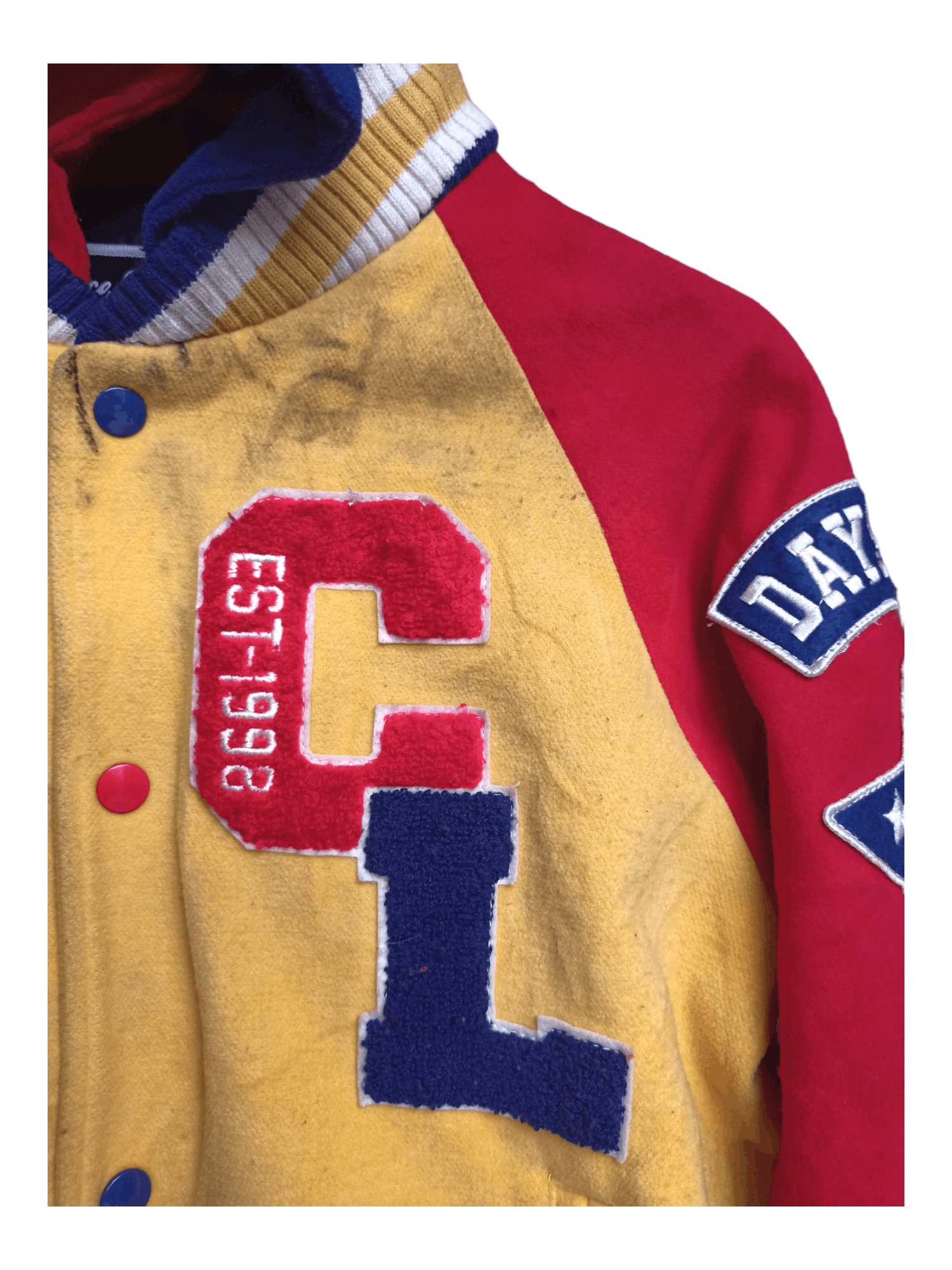 Vintage 🔥 Union Made CO And LU Small Varsity Jacket Size US S / EU 44-46 / 1 - 10 Thumbnail