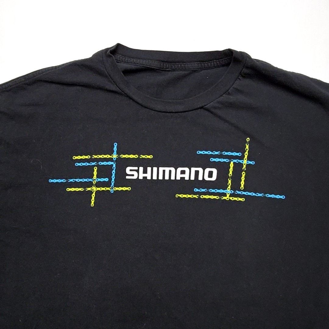 Other Shimano Graphic Tee Black Short Sleeve Cycling Logo Shirt XL Size US XL / EU 56 / 4 - 3 Thumbnail