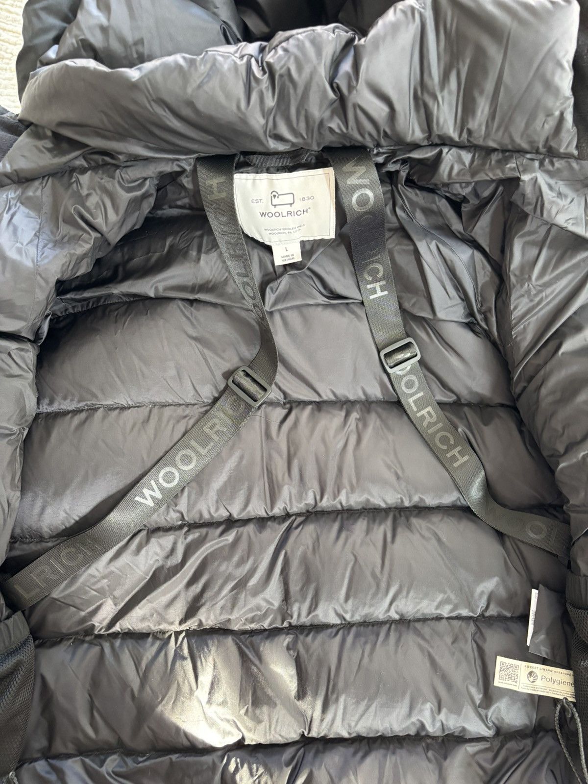 Woolrich Woolen Mills Woolrich Black Teton ripstop parka Size US L / EU 52-54 / 3 - 4 Thumbnail