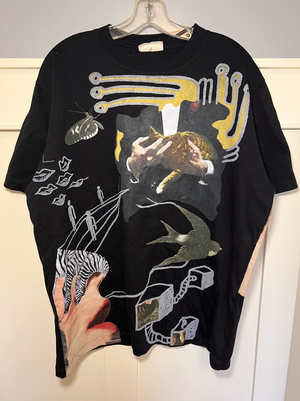 Vintage Vintage Sixth Street “vices” all over print T-shirt Size US XL / EU 56 / 4 - 1 Thumbnail