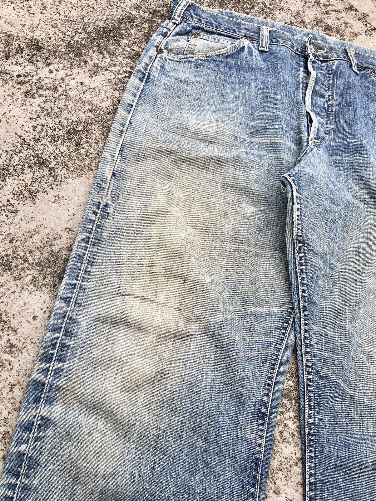 Lee VINTAGE 60s LEE 101B SELVEDGE DENIM Size US 36 / EU 52 - 10 Thumbnail