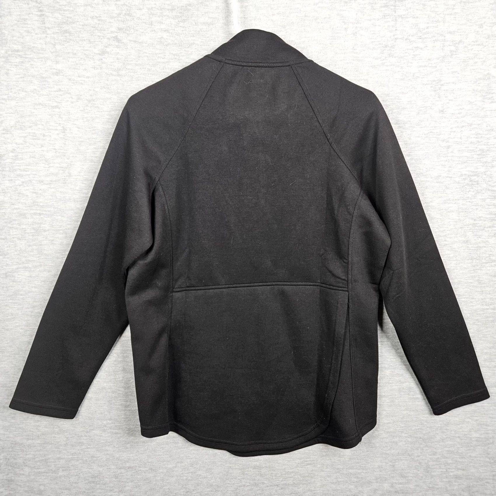 Vintage CHARLES River Apparel Women's Sweatshirt Seaport Quarter Zipper Black M Size M / US 6-8 / IT 42-44 - 5 Thumbnail