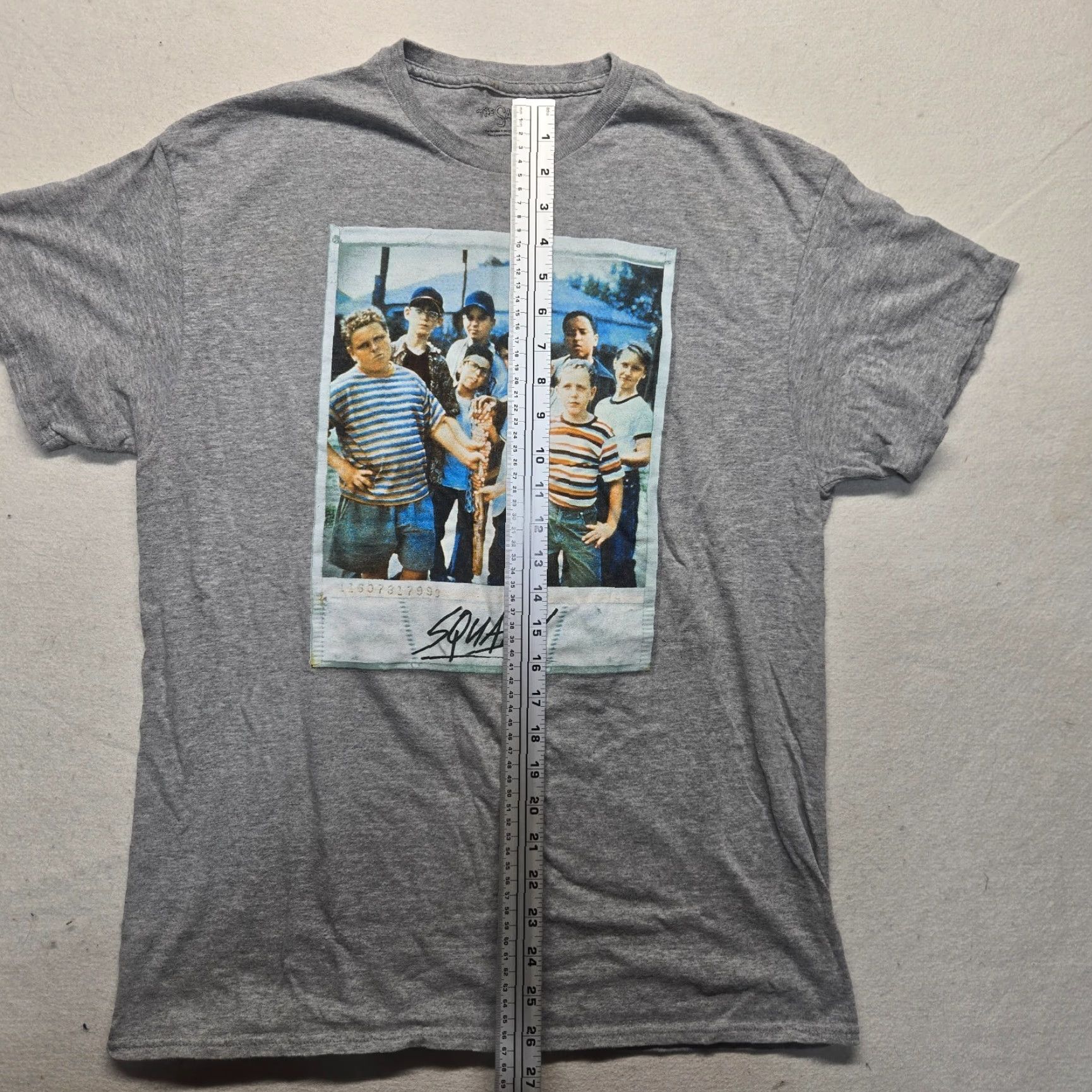 Vintage The Sandlot Movie T-Shirt Adult Large Gray Crew Neck Short Sleeve Mens Size US L / EU 52-54 / 3 - 5 Thumbnail
