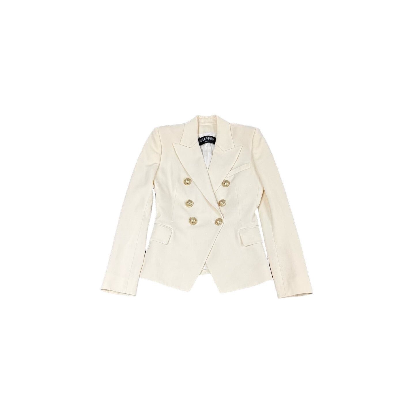 Balmain Balmain Double Breasted Gold Button Blazer Size 36 Size XS / US 0-2 / IT 36-38 - 1 Thumbnail