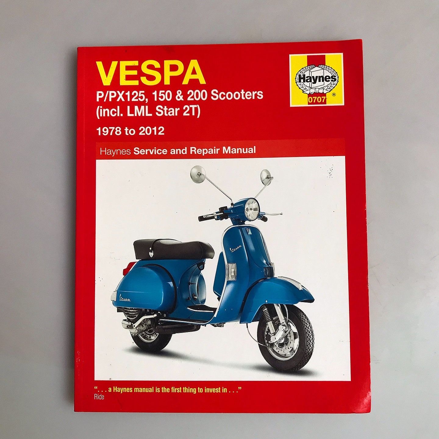 Vintage Vespa P/PX 125, 150 & 200 scooters (Inc. LML Book books Size ONE SIZE - 1 Thumbnail
