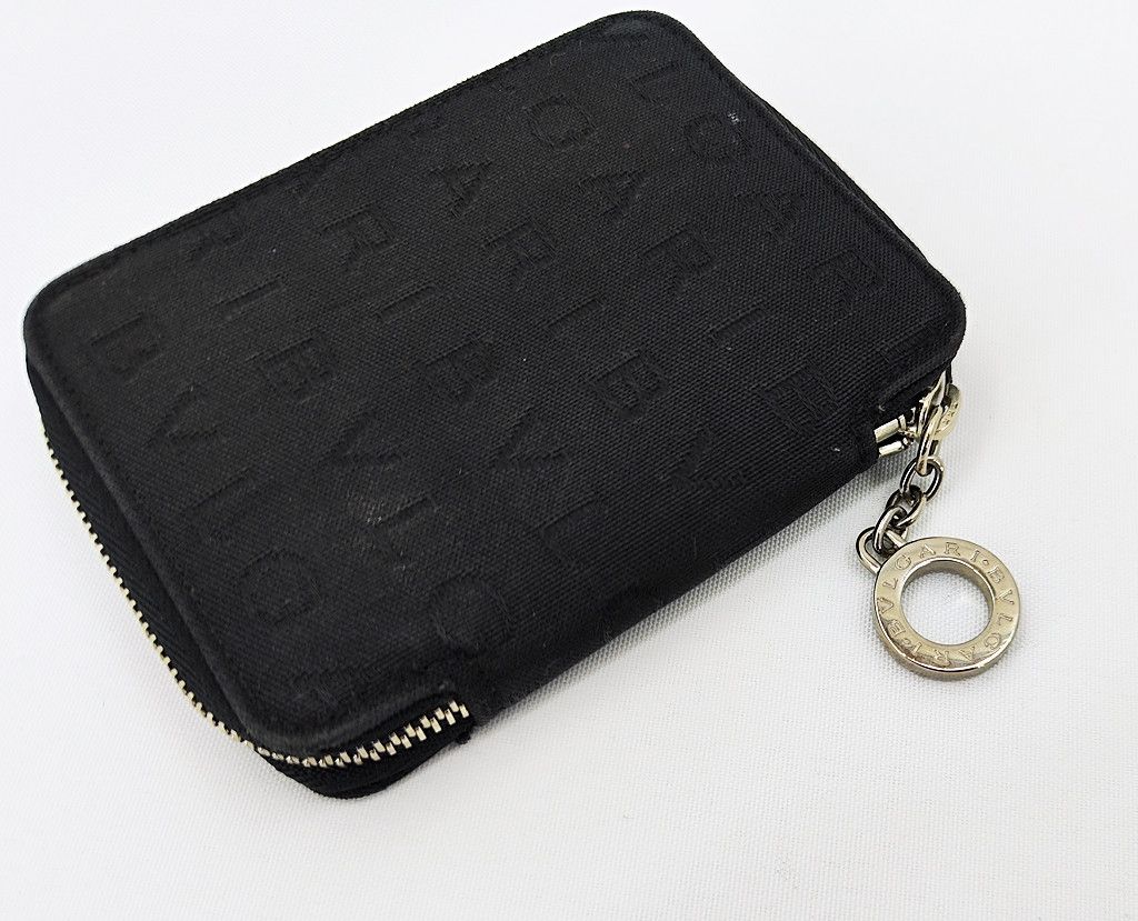 Bvlgari BVLGARI zipper monogram card holder mini wallet Size ONE SIZE - 9 Thumbnail