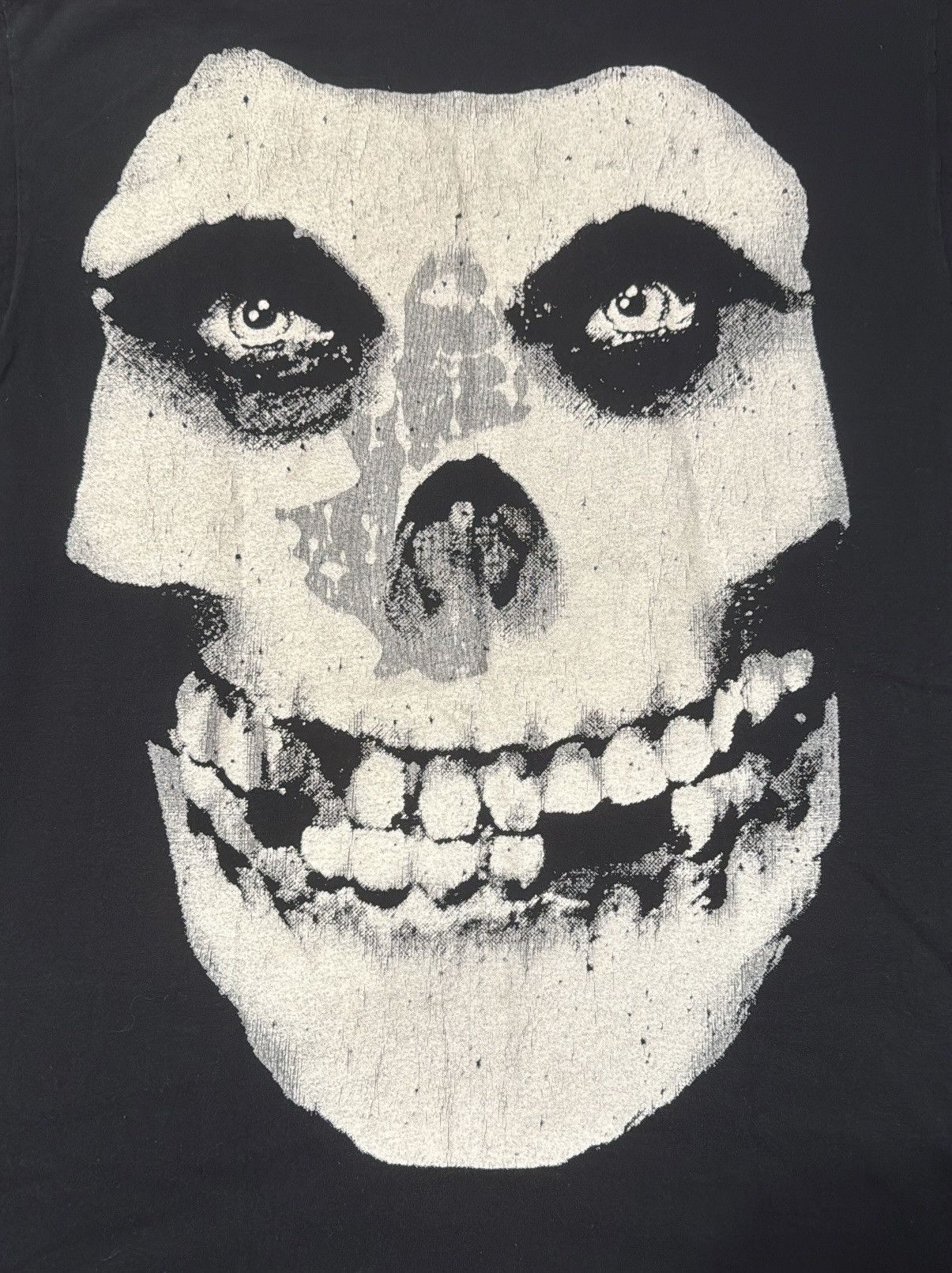 Misfits Vintage 1995 Misfits OG Glow in the Dark Skull T-shirt XL Size US XL / EU 56 / 4 - 6 Thumbnail