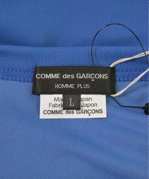 Comme des Garcons Homme Plus T-Shirts Long Sleeve Crew Neck Plain Polyester Blue Size US L / EU 52-54 / 3 - 5 Thumbnail
