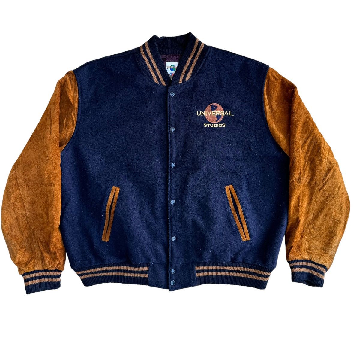 Universal Studios × Vintage Vintage Universal Studio Varsity Jacket Size US XL / EU 56 / 4 - 6 Thumbnail