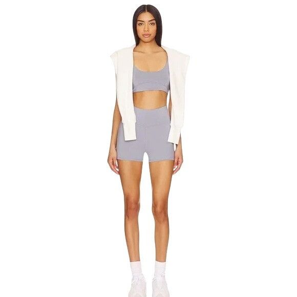 REVOLVE WellBeing + BeingWell Sports Bra in Windy Gray Size S / US 4 / IT 40 - 1 Thumbnail
