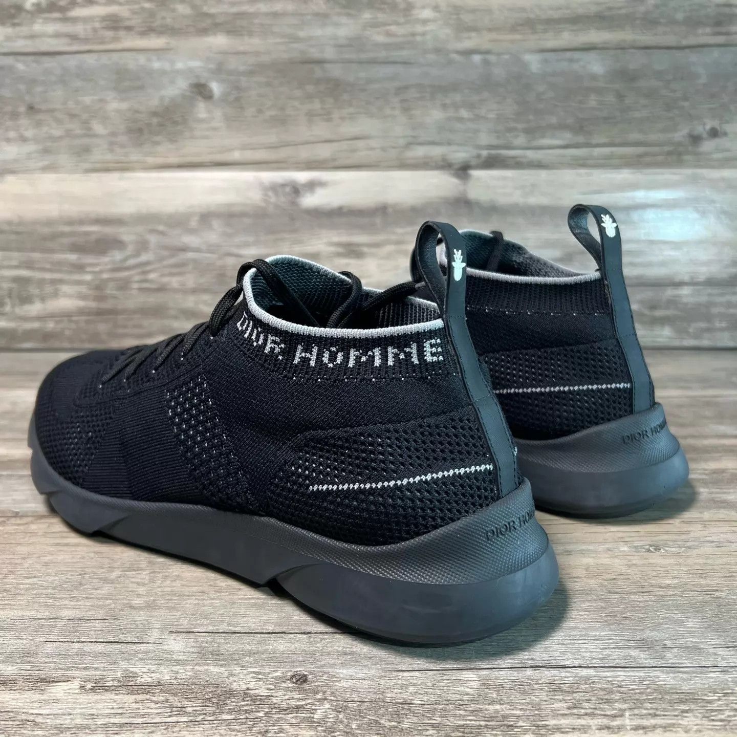 Dior Dior Homme Bumblebee Woven Sock Sneakers Black 42 Size US 9 / EU 42 - 4 Thumbnail