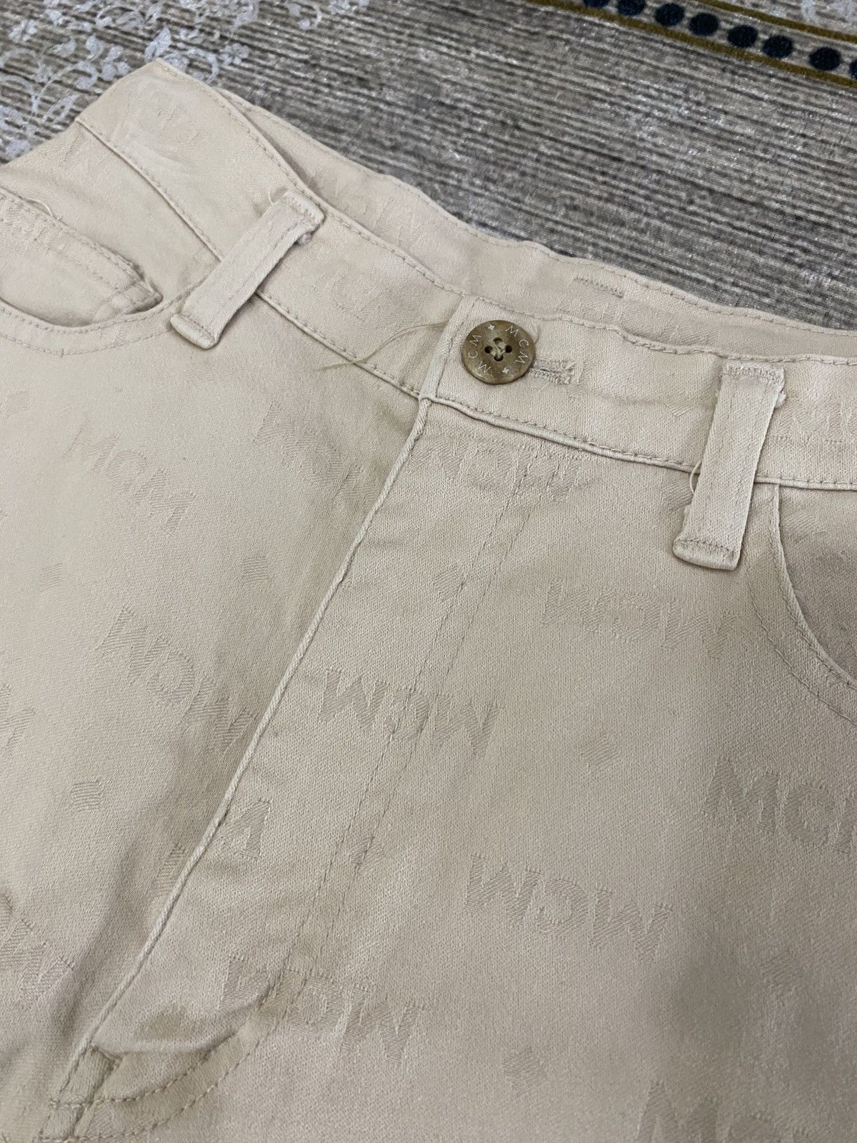 MCM MCM MONOGRAM VTG Size 26" / US 2 / IT 38 - 2 Thumbnail