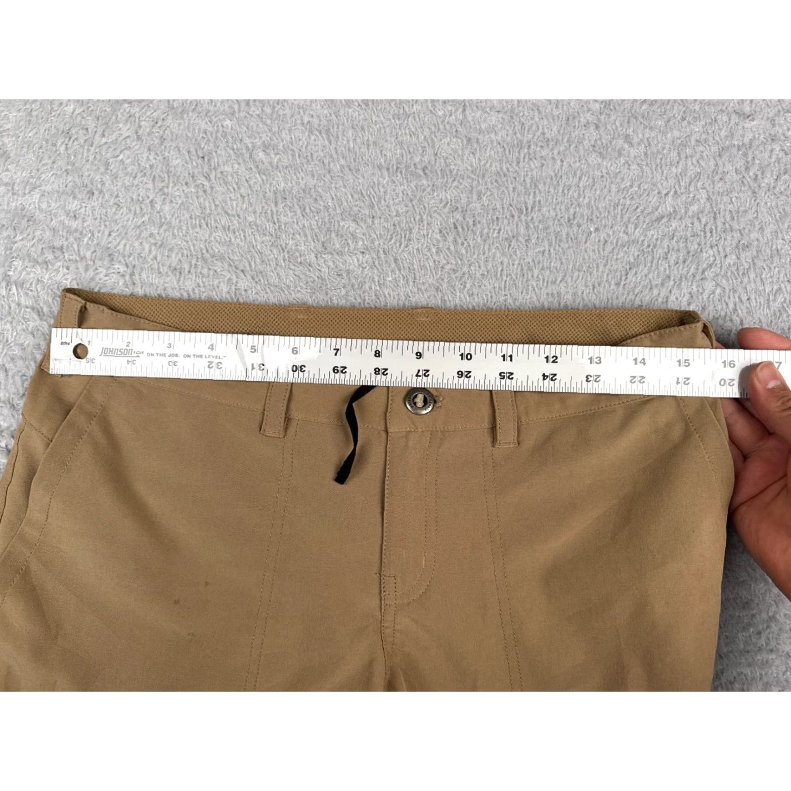 The North Face The North Face Shorts Women 4 Beige Happy Hike Zipper Pockets 31x4 Size 27" / US 4 / IT 40 - 7 Thumbnail