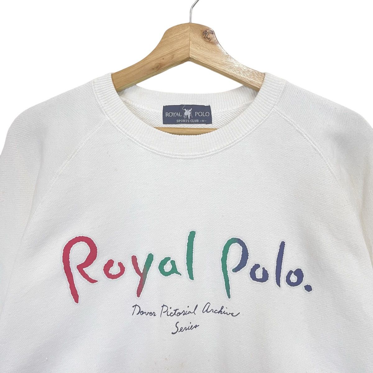 Beverly Hills Polo Club Vtg 90s Royal Polo Sports Club Big Logo Crewneck Sweatshirt Size US M / EU 48-50 / 2 - 4 Thumbnail
